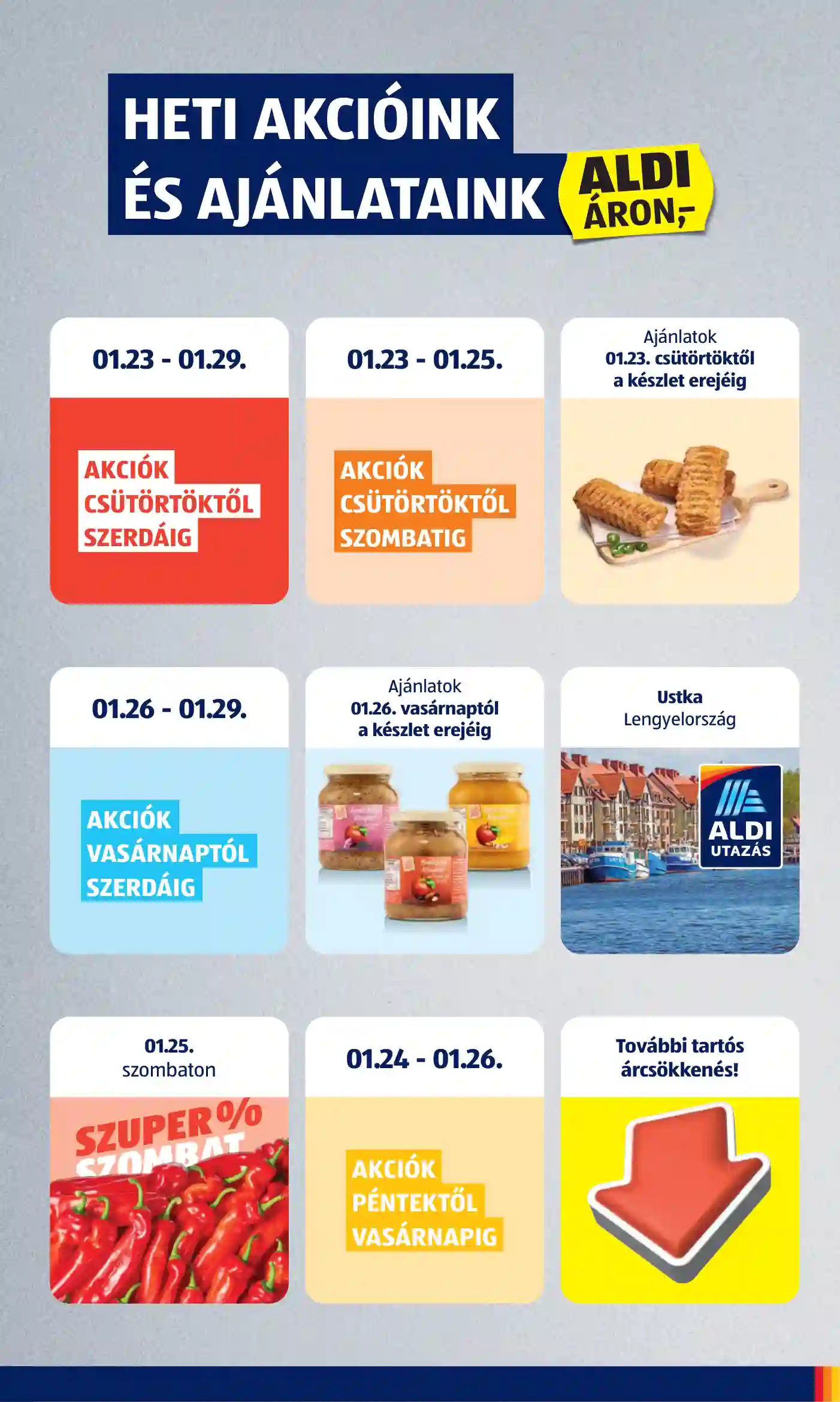 Aldi akciós újság 4. hét (13 oldal)