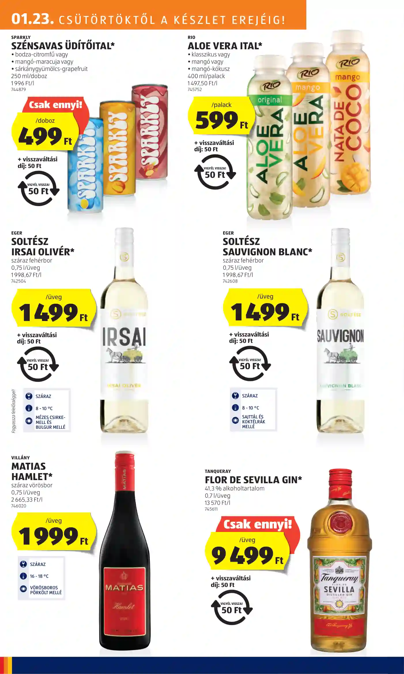 Aldi akciós újság 4. hét (15 oldal)