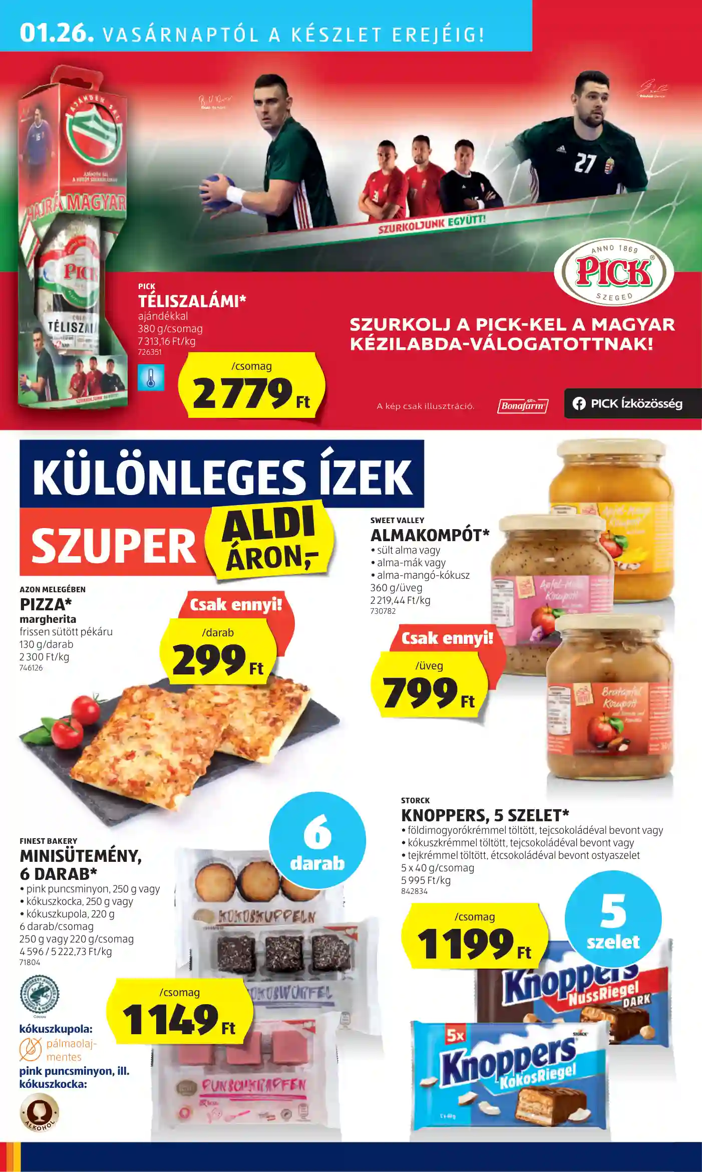 Aldi akciós újság 4. hét (34 oldal)
