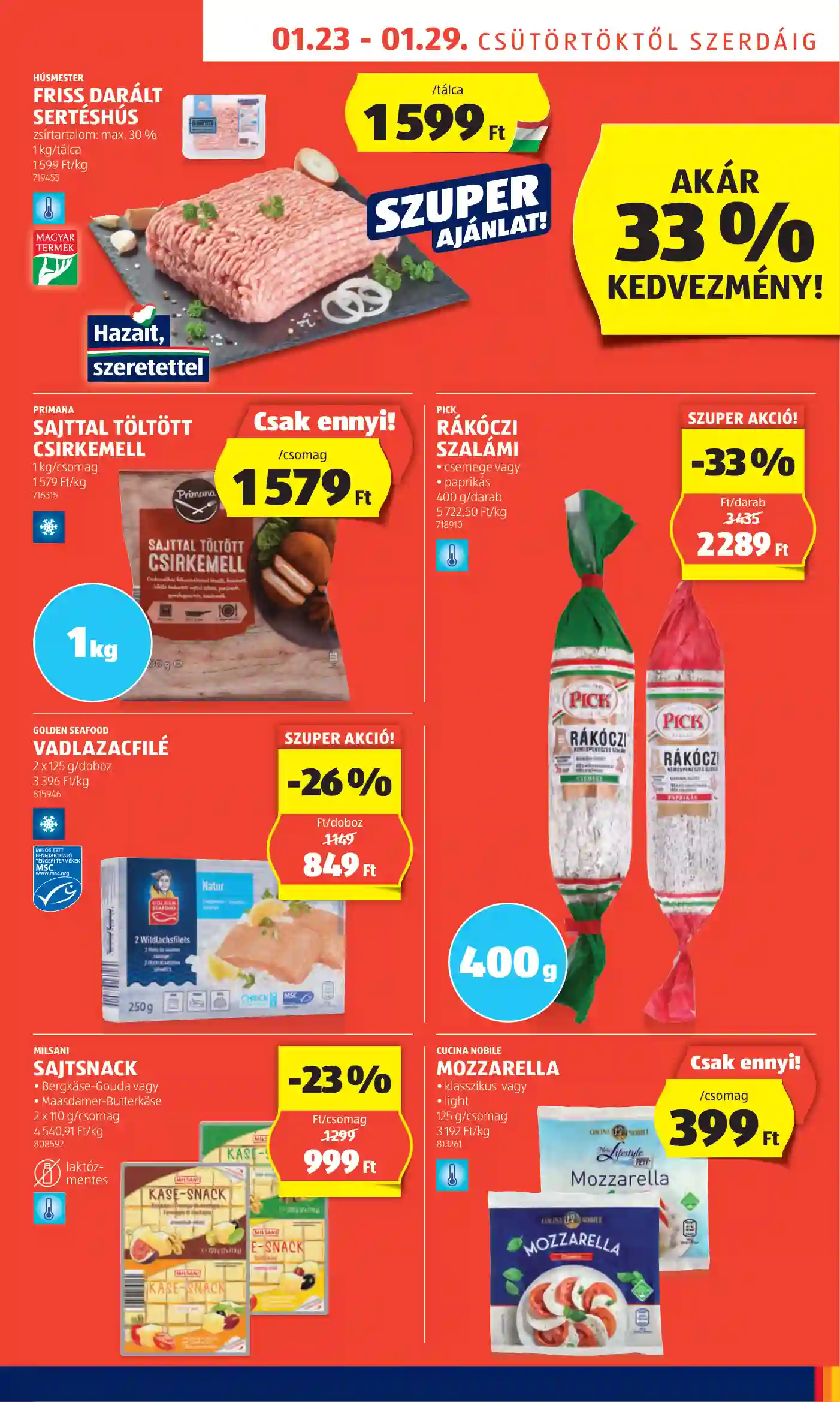 Aldi akciós újság 4. hét (35 oldal)