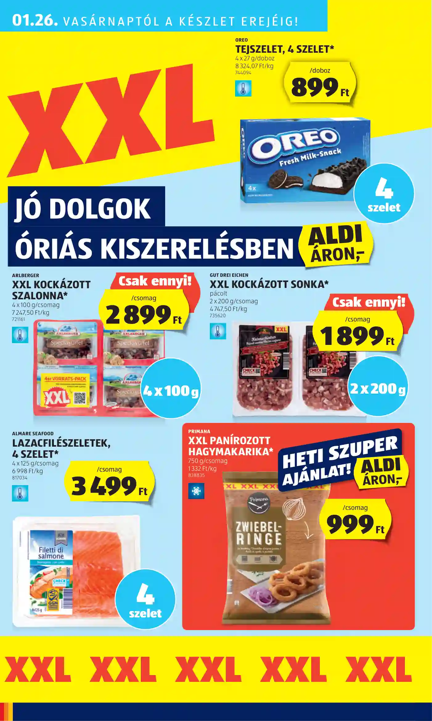Aldi akciós újság 4. hét (37 oldal)