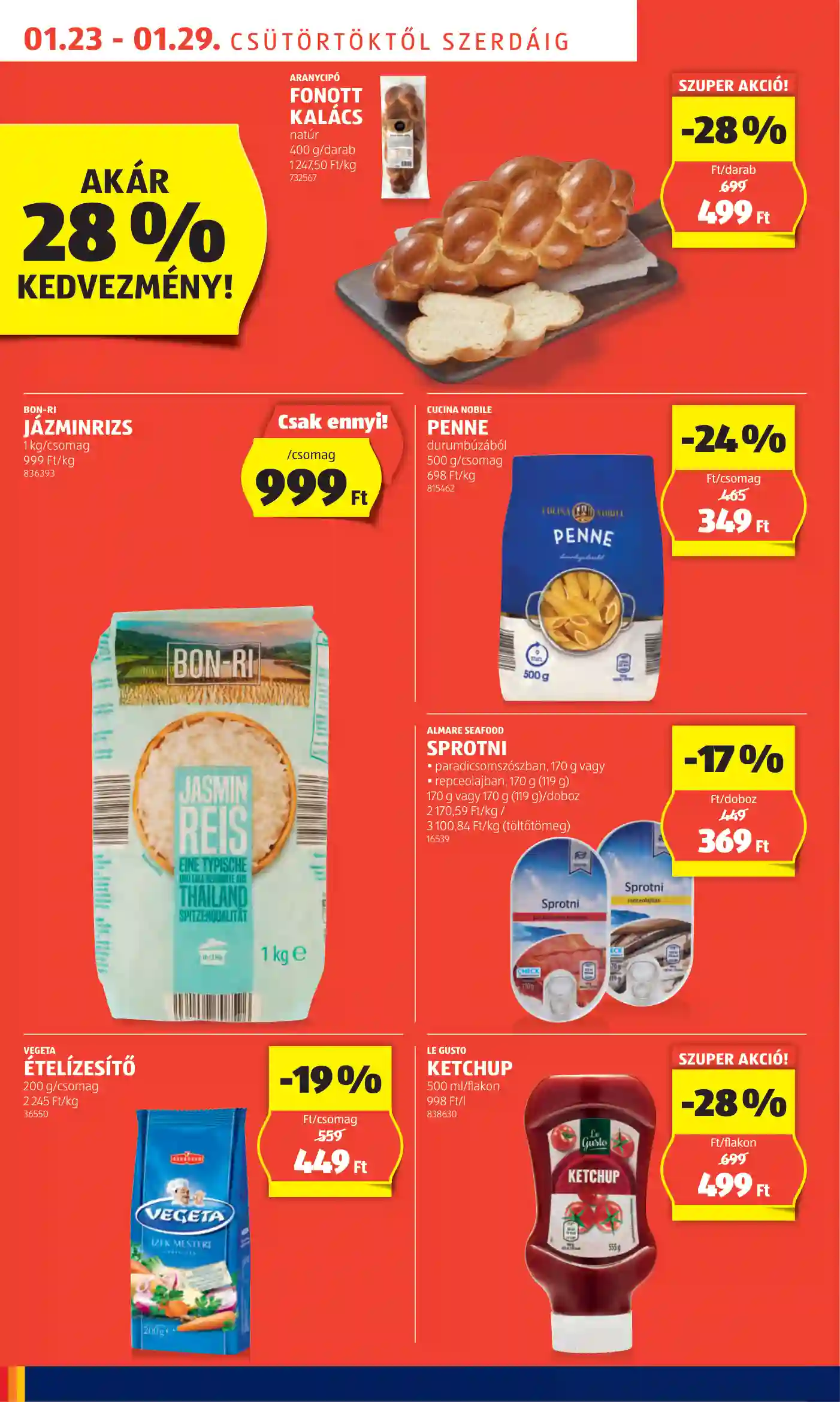 Aldi akciós újság 4. hét (46 oldal)