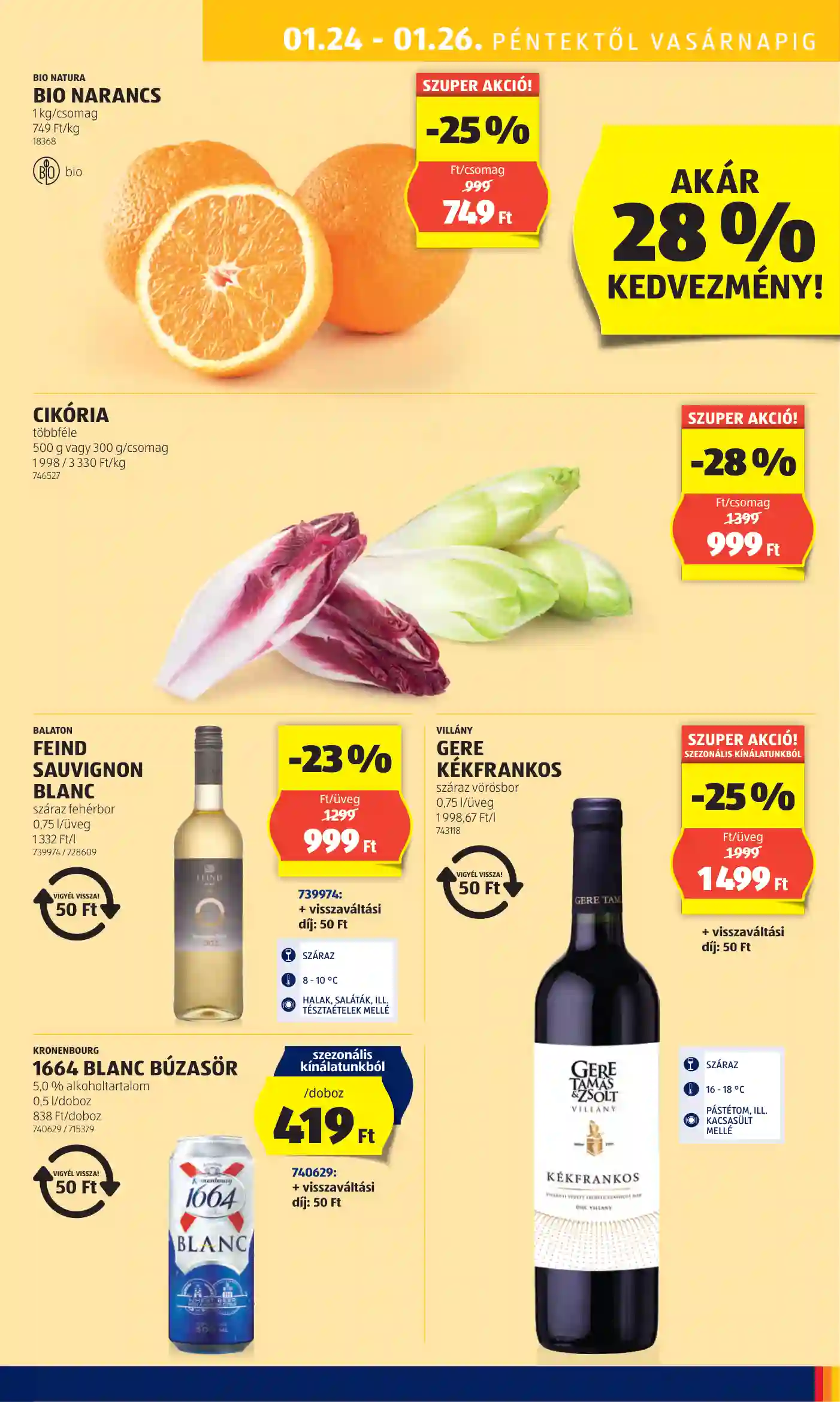 Aldi akciós újság 4. hét (51 oldal)