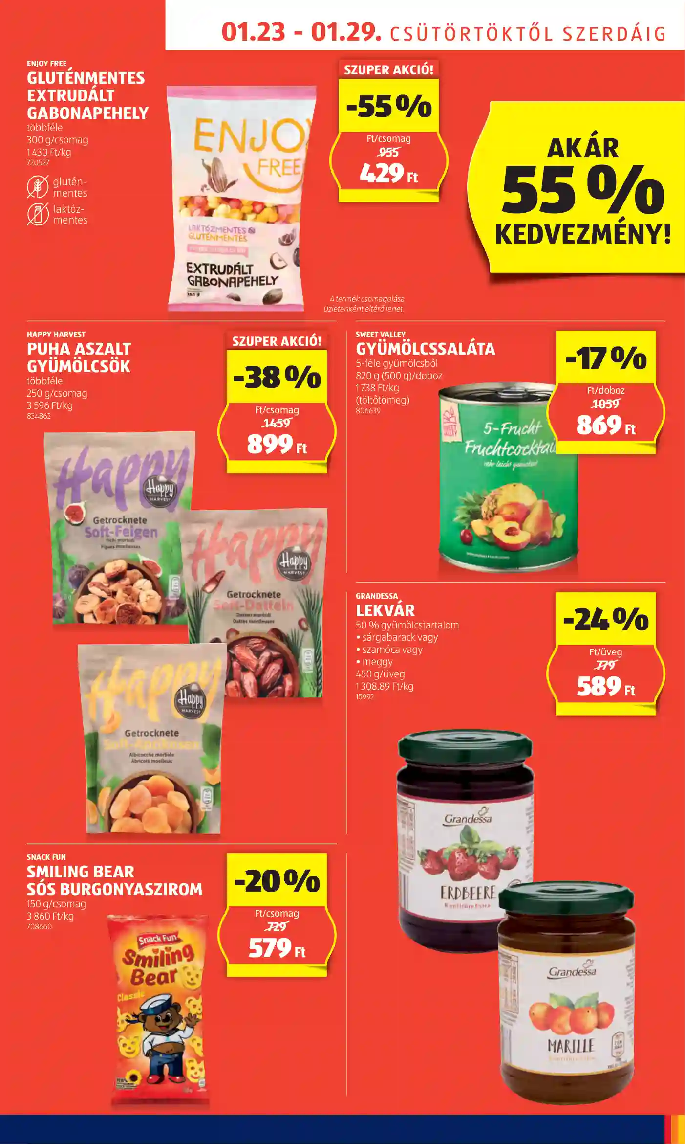 Aldi akciós újság 4. hét (57 oldal)