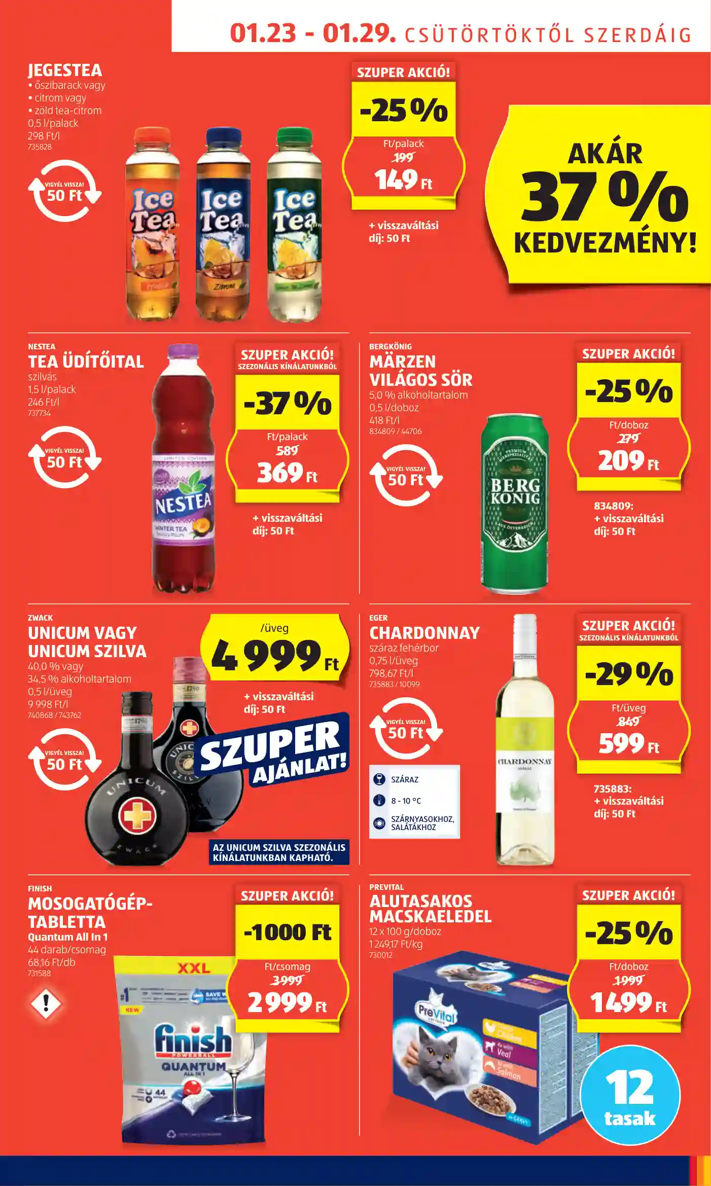 Aldi akciós újság 4. hét (63 oldal)