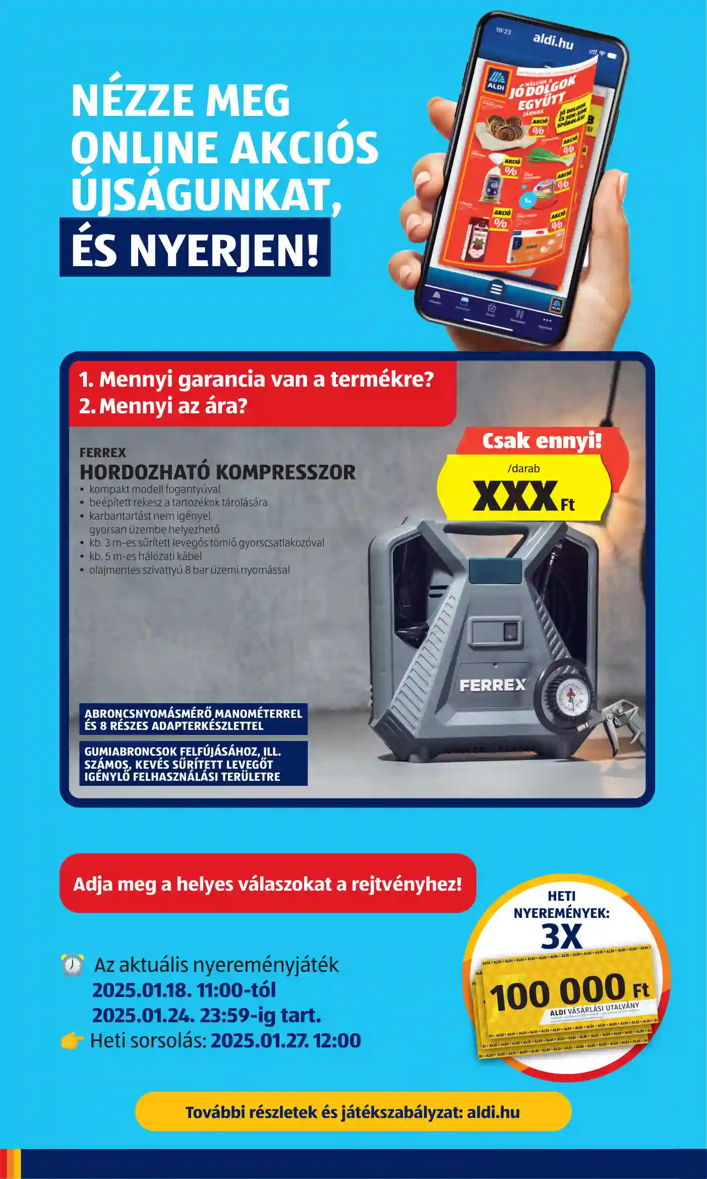 Aldi akciós újság 4. hét (64 oldal)