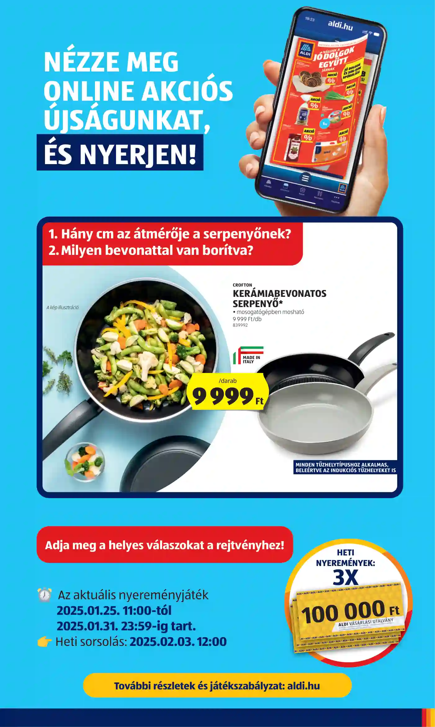 Aldi akciós újság 5. hét (3 oldal)
