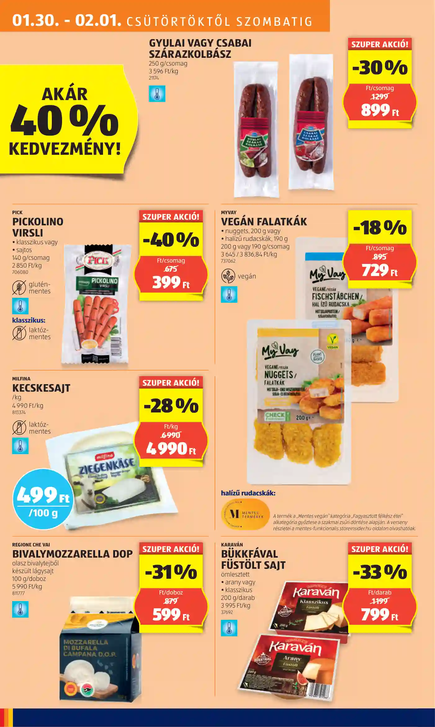 Aldi akciós újság 5. hét (6 oldal)