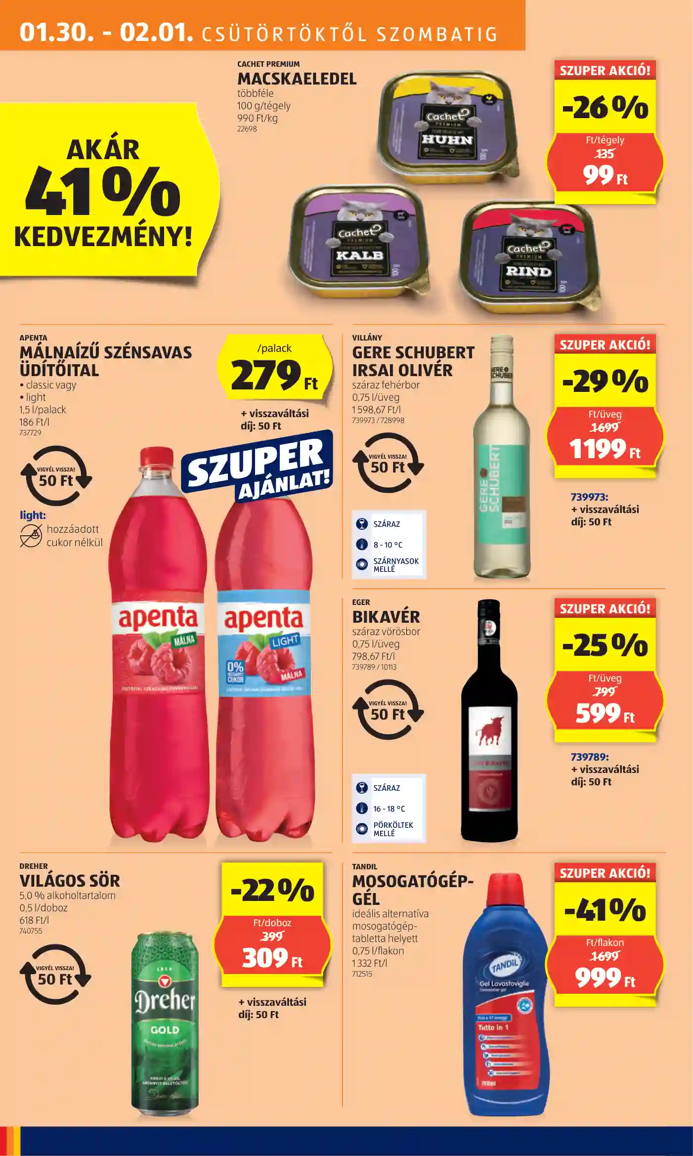 Aldi akciós újság 5. hét (10 oldal)