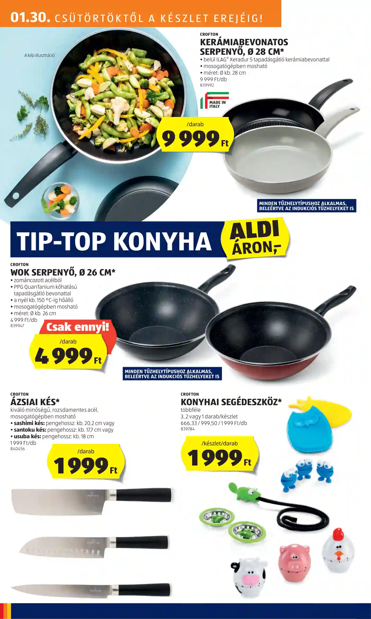 Aldi akciós újság 5. hét (12 oldal)