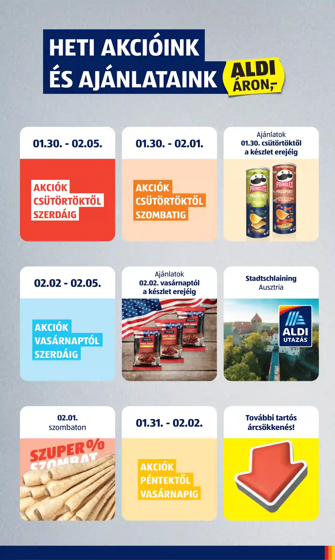 Aldi akciós újság 5. hét (13 oldal)