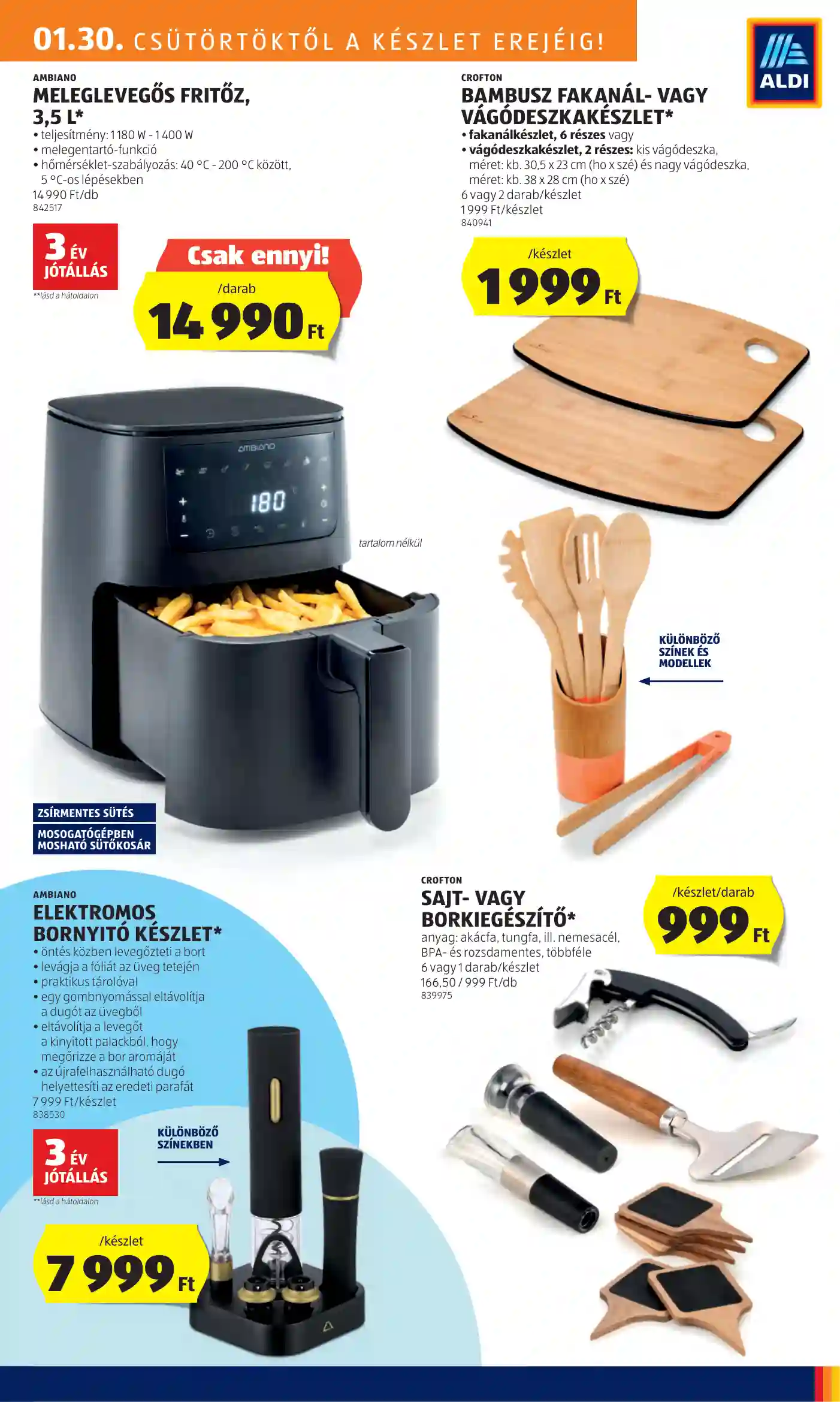 Aldi akciós újság 5. hét (14 oldal)