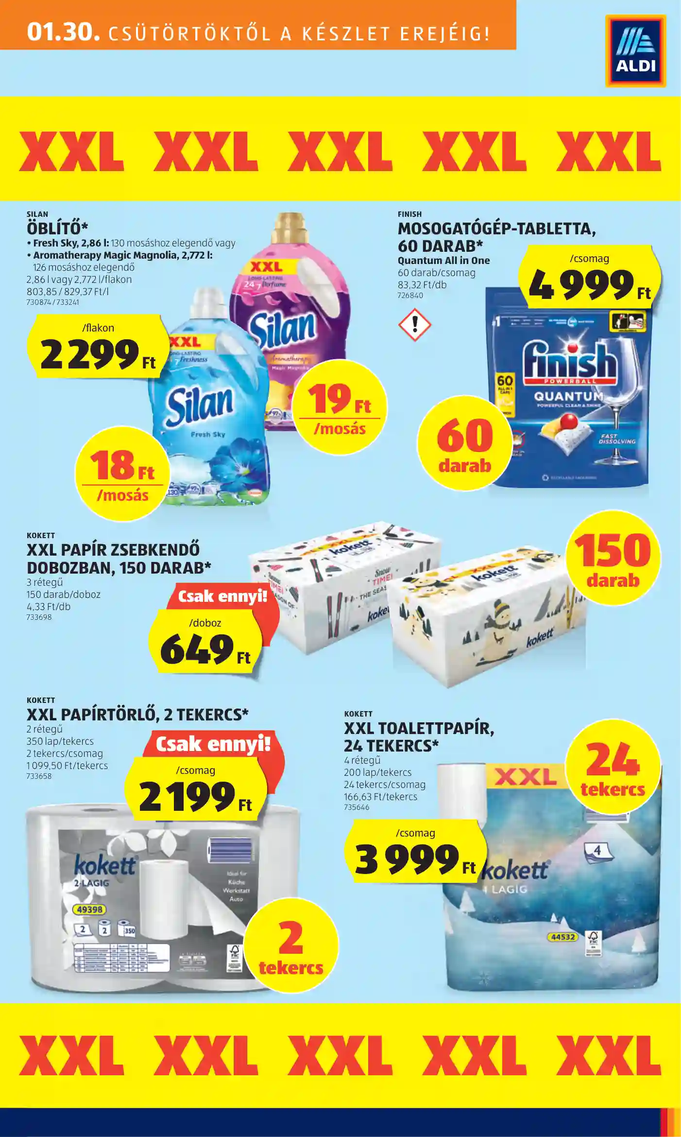 Aldi akciós újság 5. hét (18 oldal)