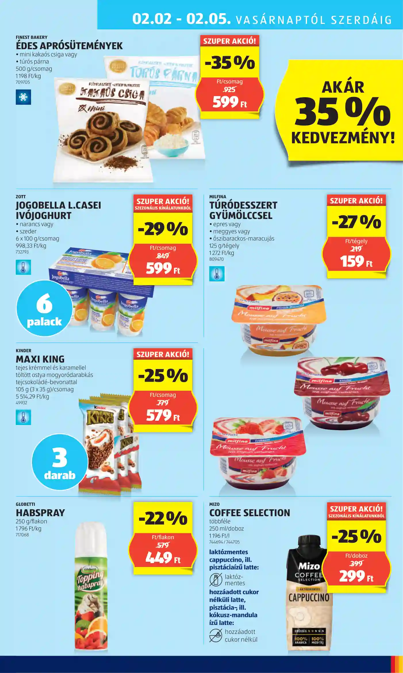 Aldi akciós újság 5. hét (25 oldal)
