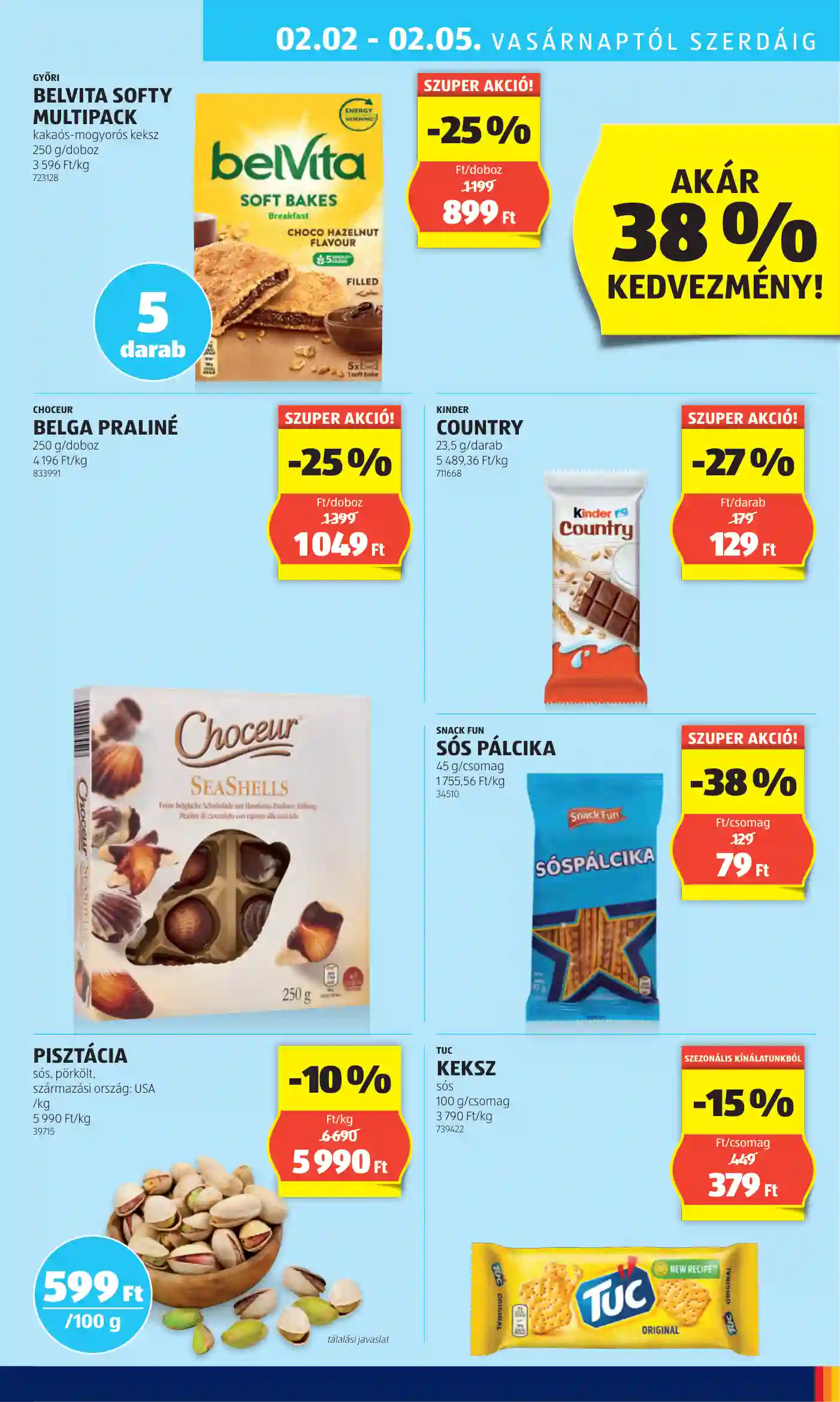 Aldi akciós újság 5. hét (27 oldal)