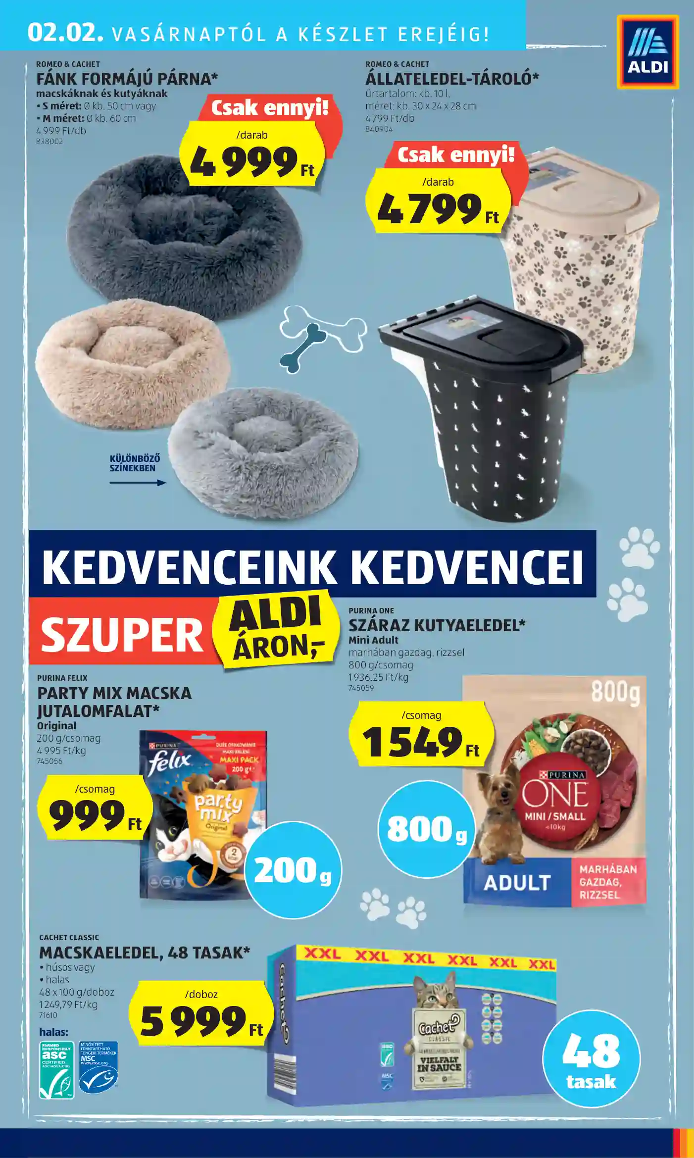 Aldi akciós újság 5. hét (40 oldal)