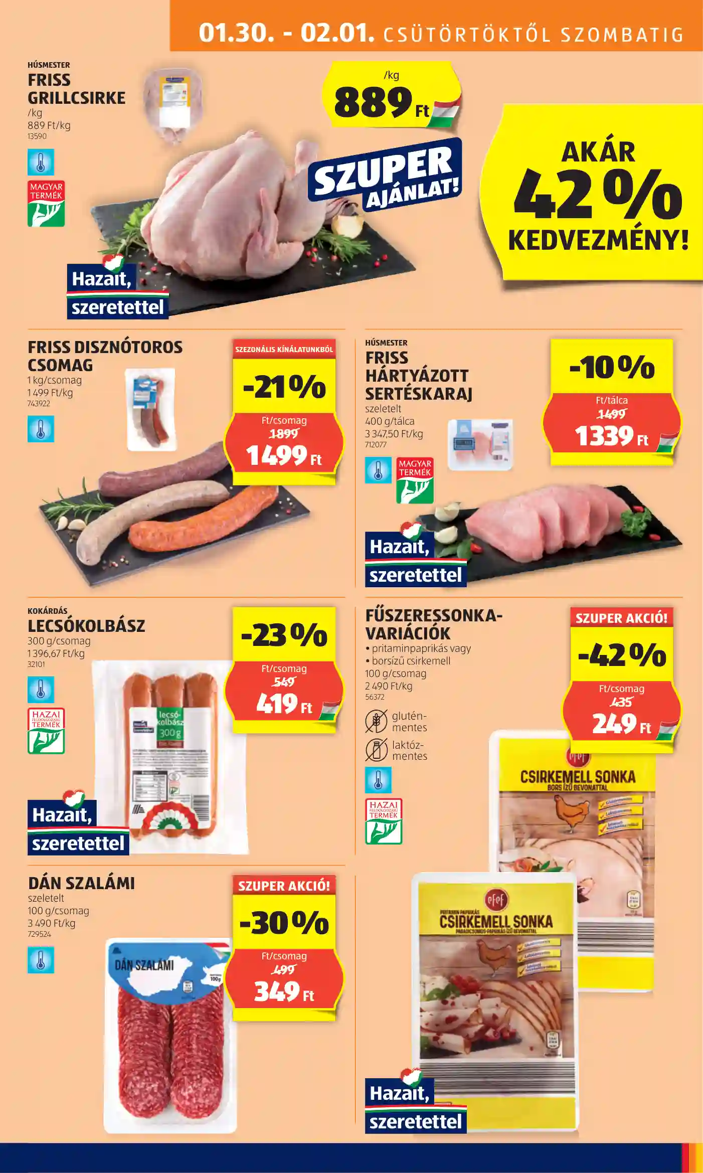 Aldi akciós újság 5. hét (5 oldal)