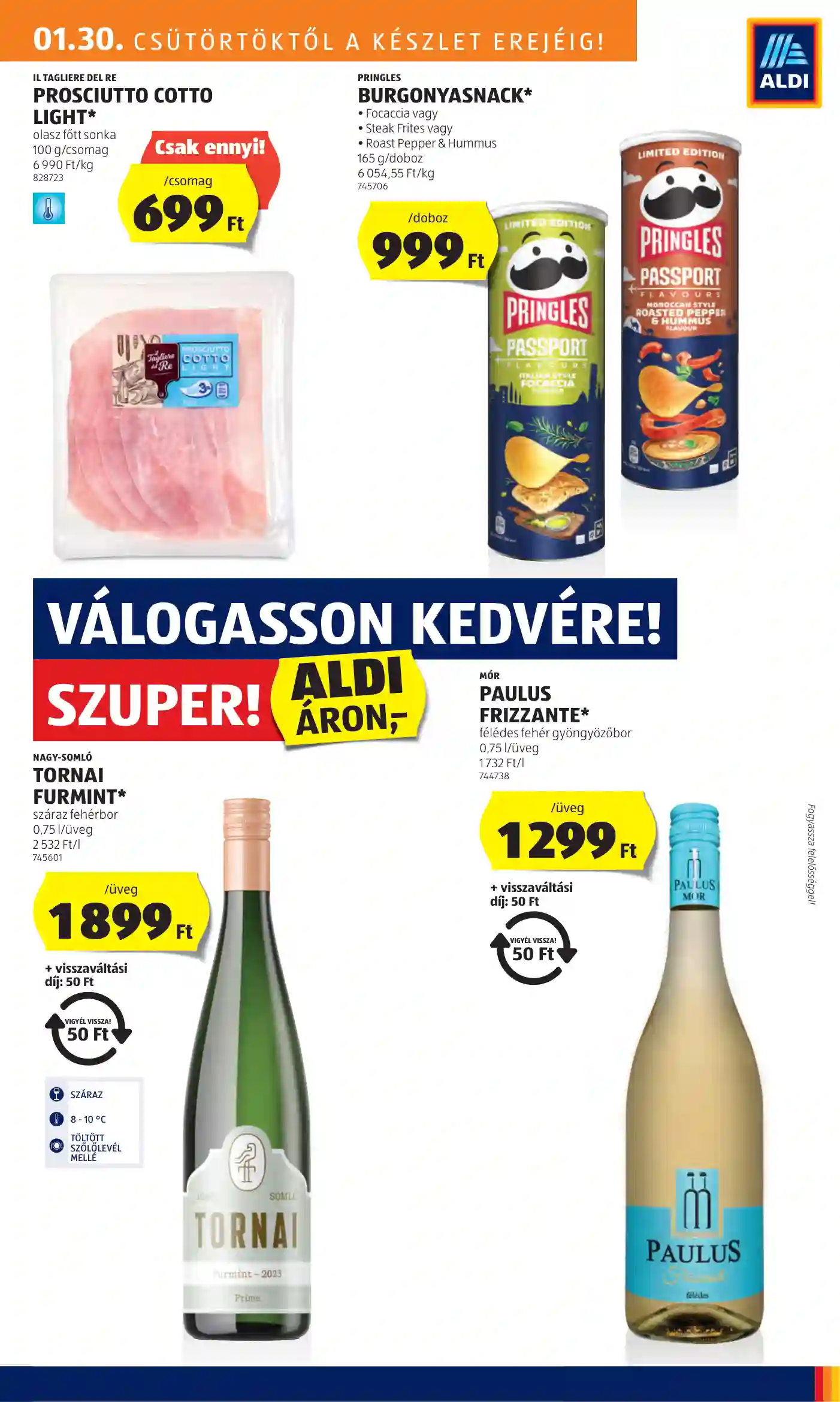 Aldi akciós újság 5. hét (11 oldal)