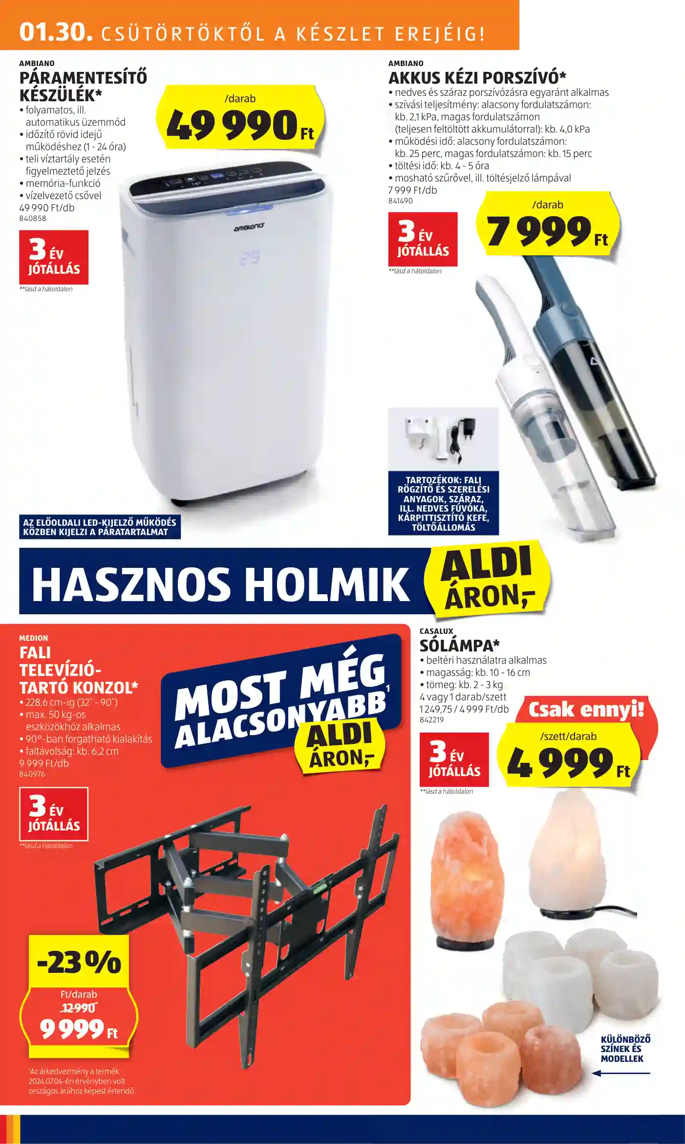 Aldi akciós újság 5. hét (15 oldal)
