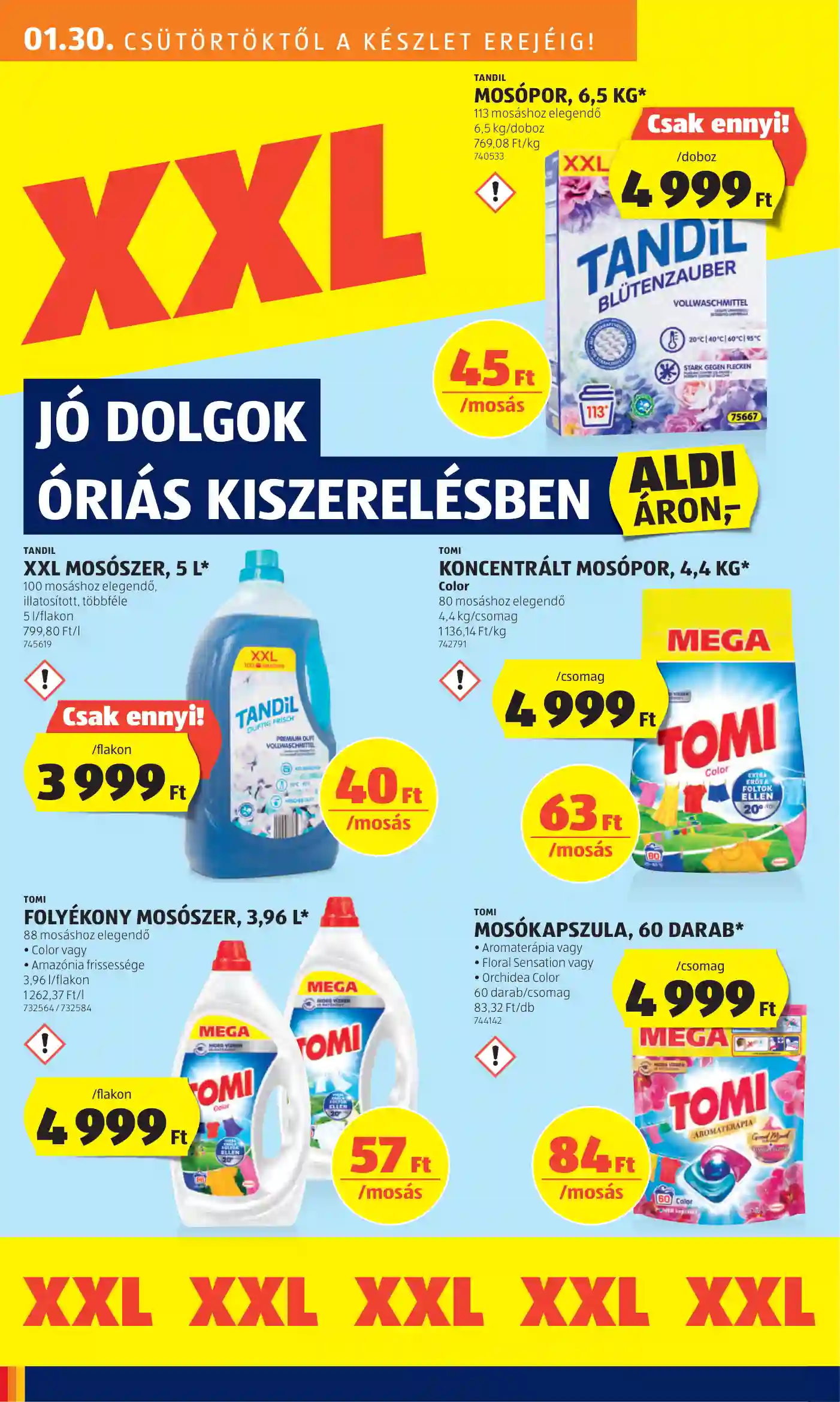 Aldi akciós újság 5. hét (17 oldal)