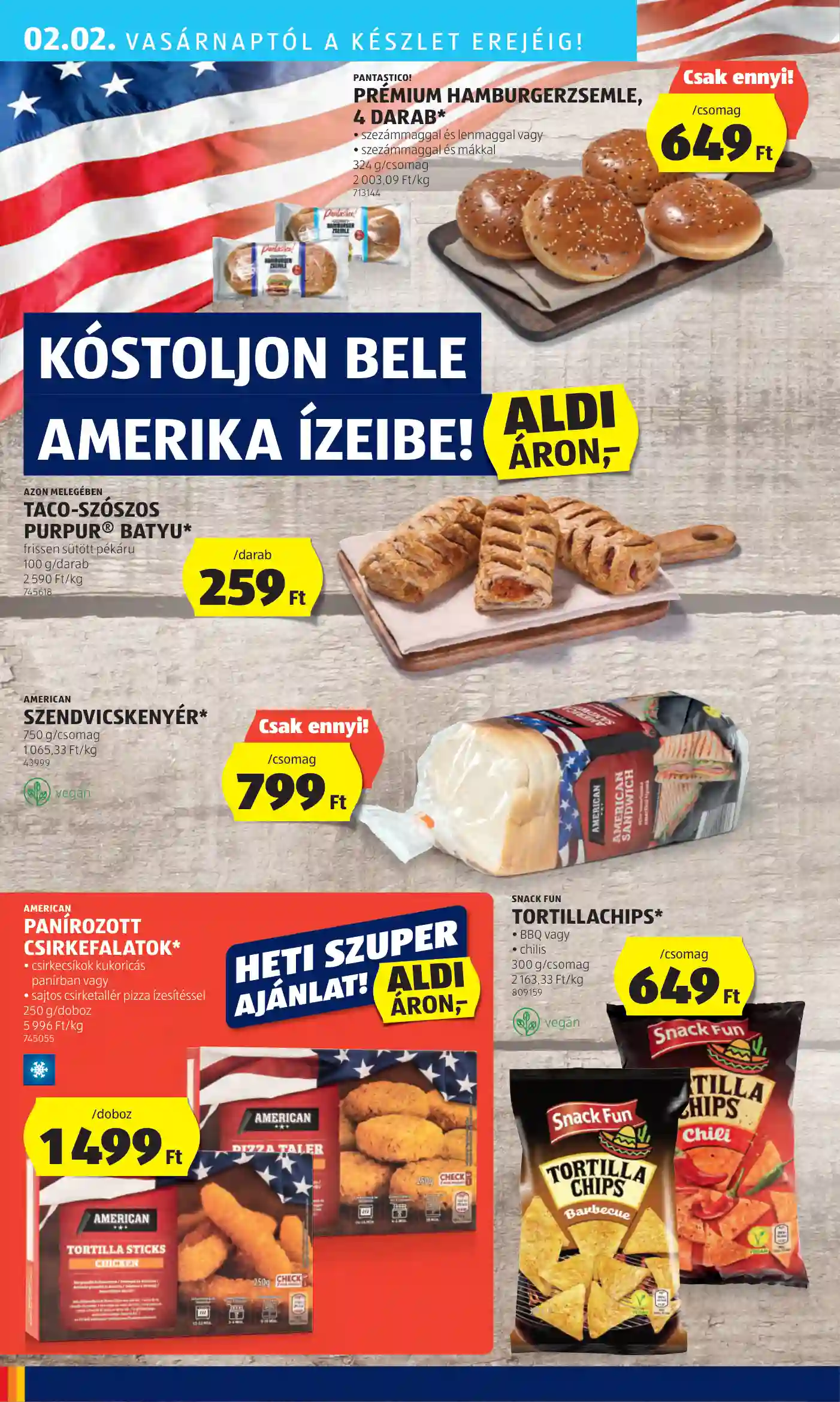 Aldi akciós újság 5. hét (32 oldal)