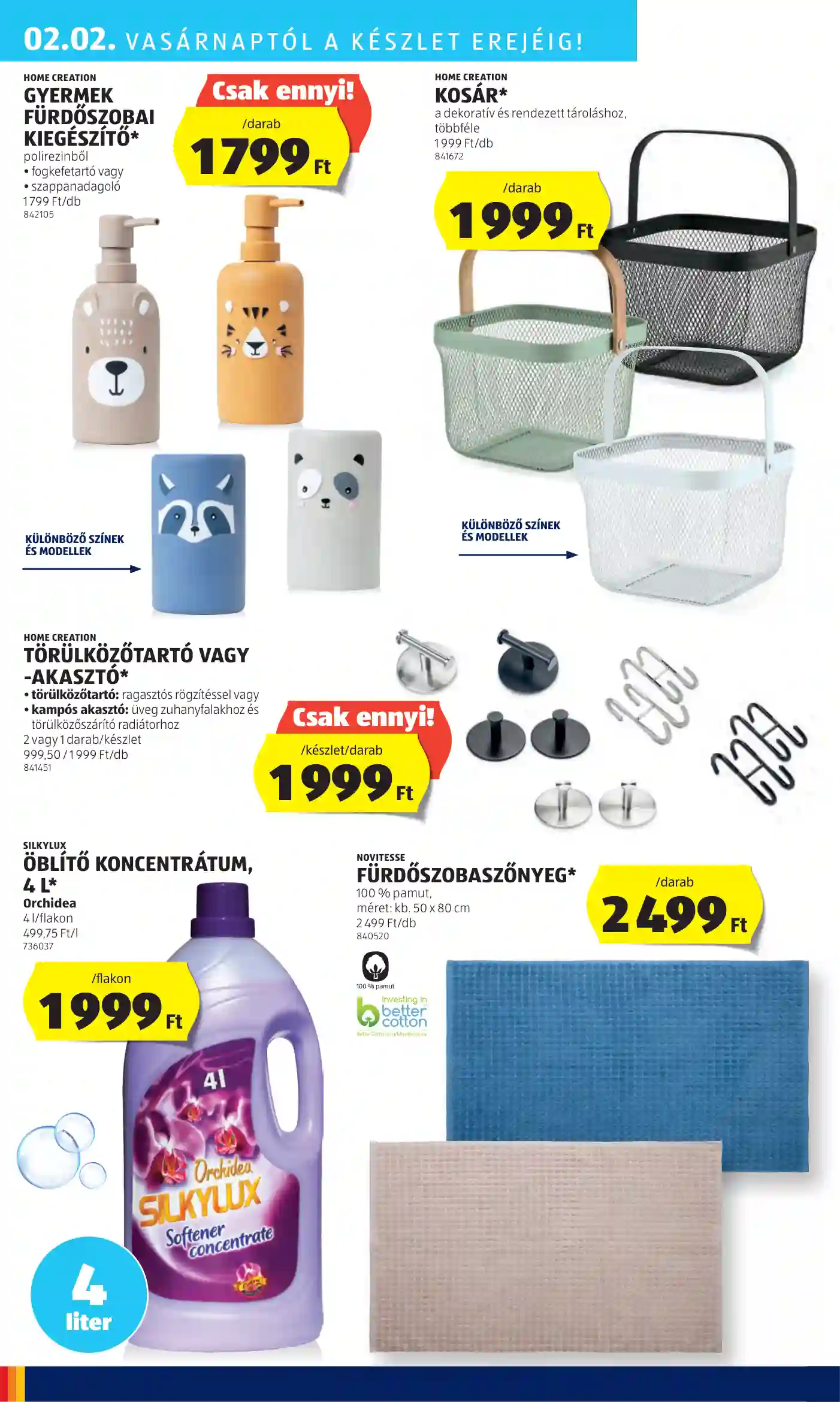 Aldi akciós újság 5. hét (39 oldal)