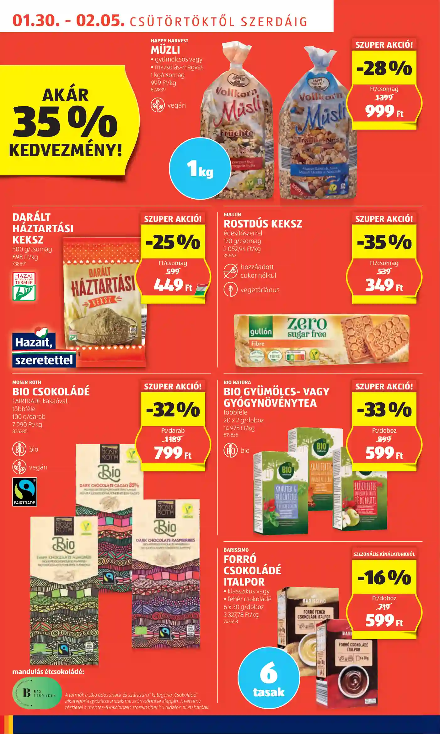 Aldi akciós újság 5. hét (54 oldal)