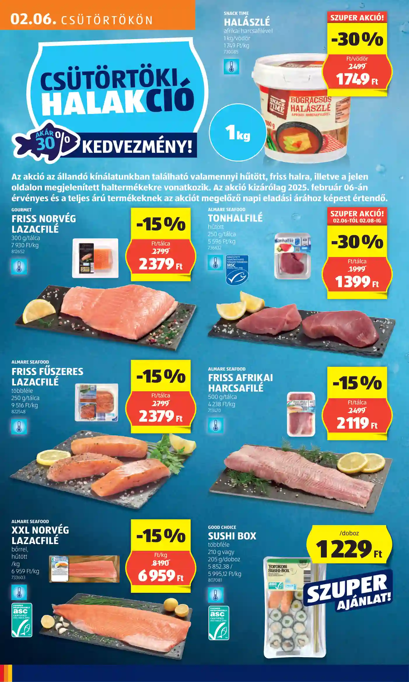 Aldi akciós újság 6. hét (4 oldal)