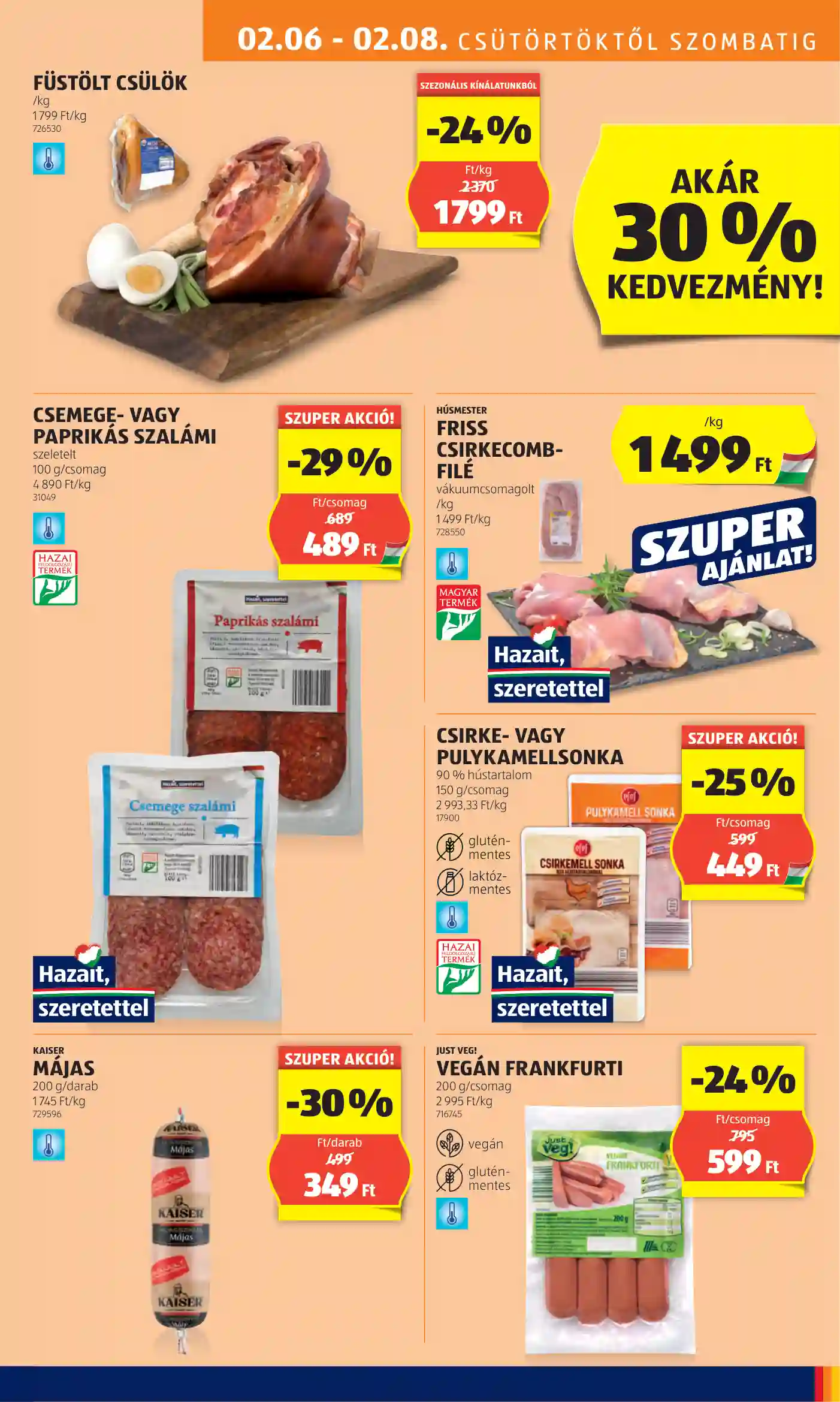 Aldi akciós újság 6. hét (5 oldal)