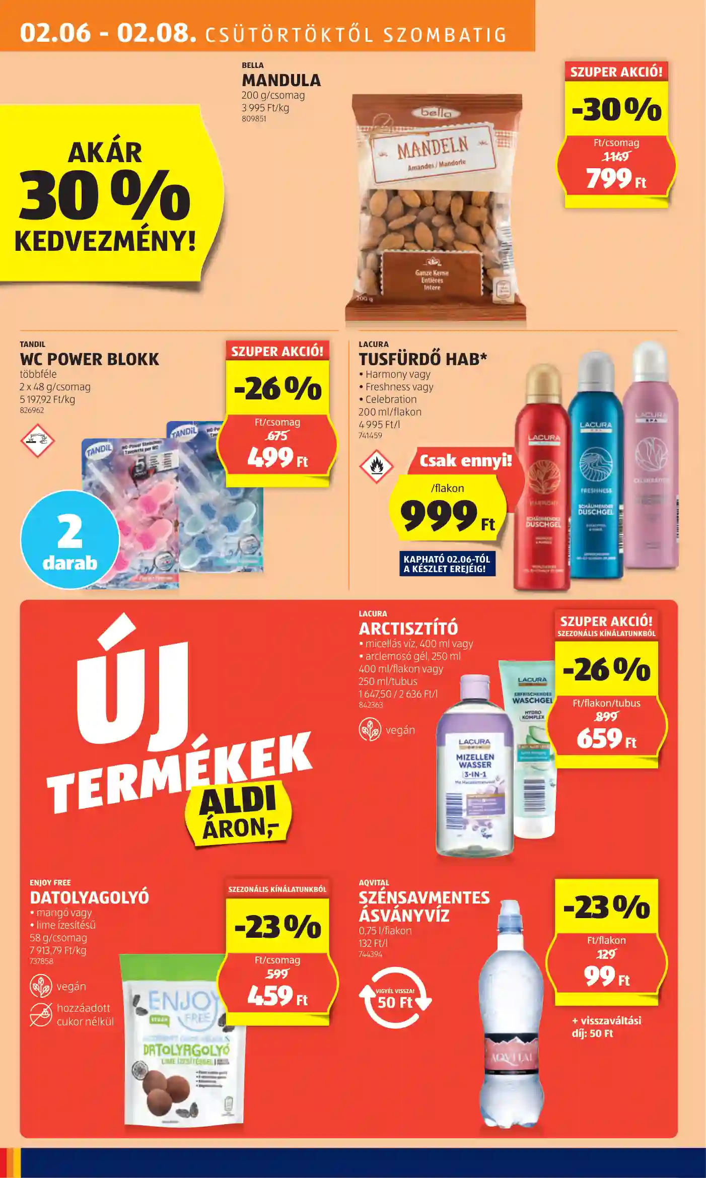 Aldi akciós újság 6. hét (10 oldal)