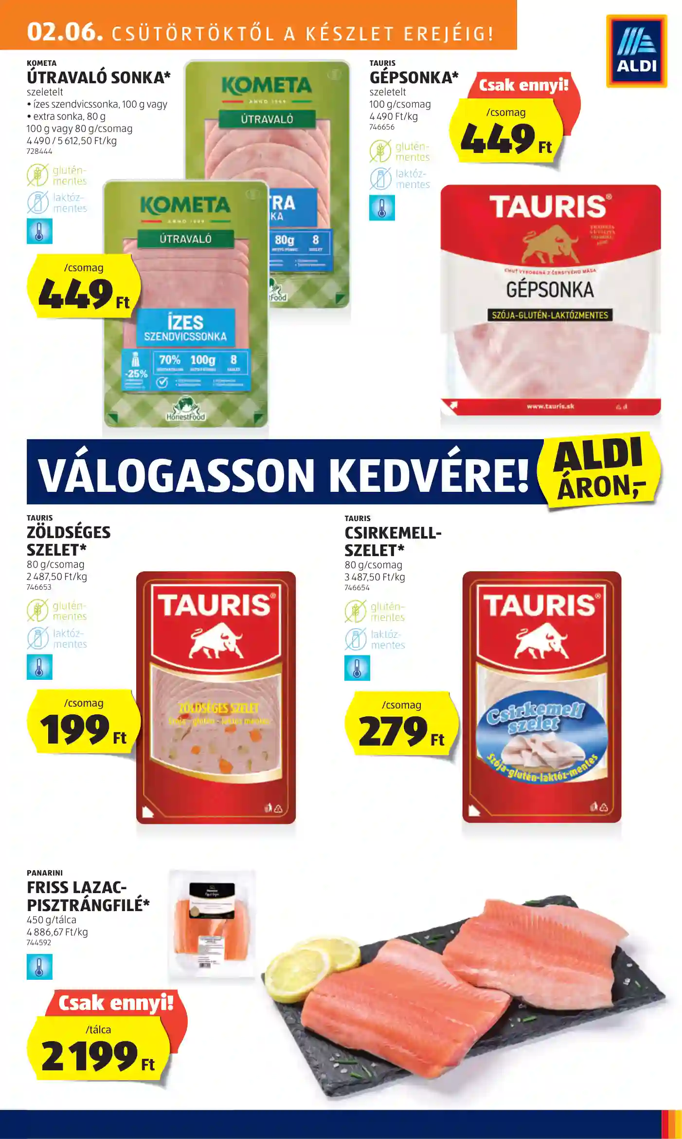 Aldi akciós újság 6. hét (11 oldal)