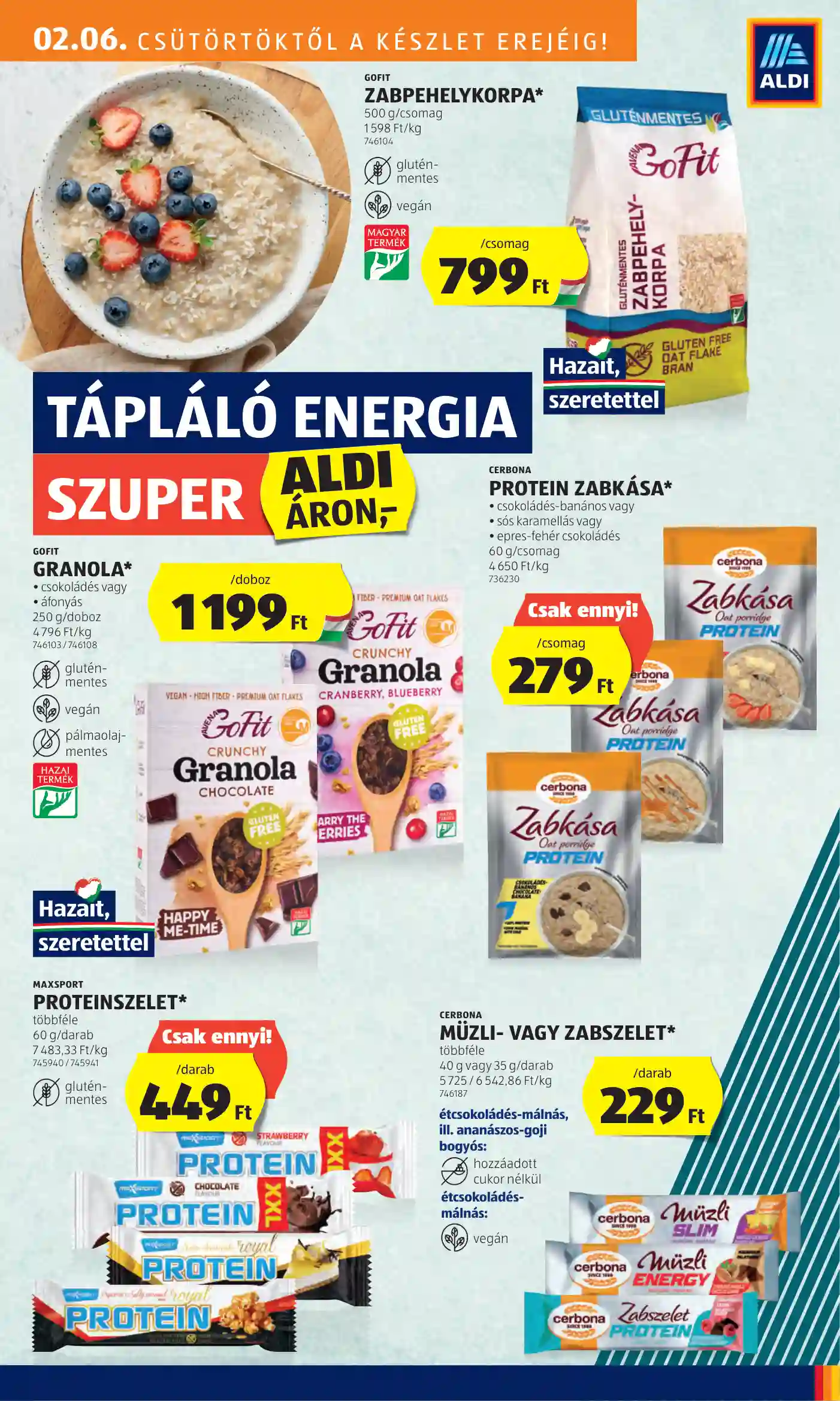 Aldi akciós újság 6. hét (16 oldal)