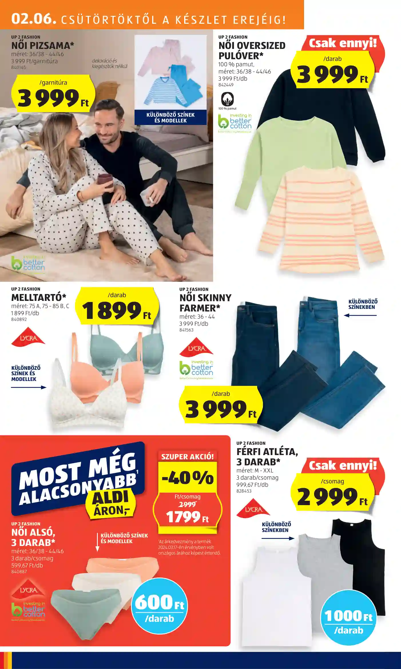 Aldi akciós újság 6. hét (19 oldal)