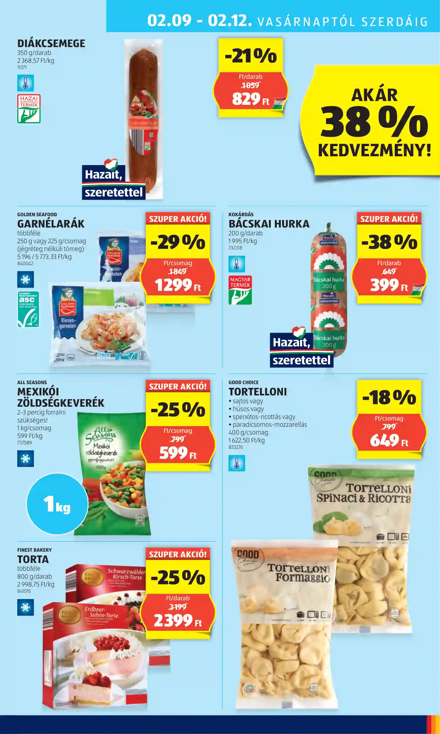 Aldi akciós újság 6. hét (22 oldal)