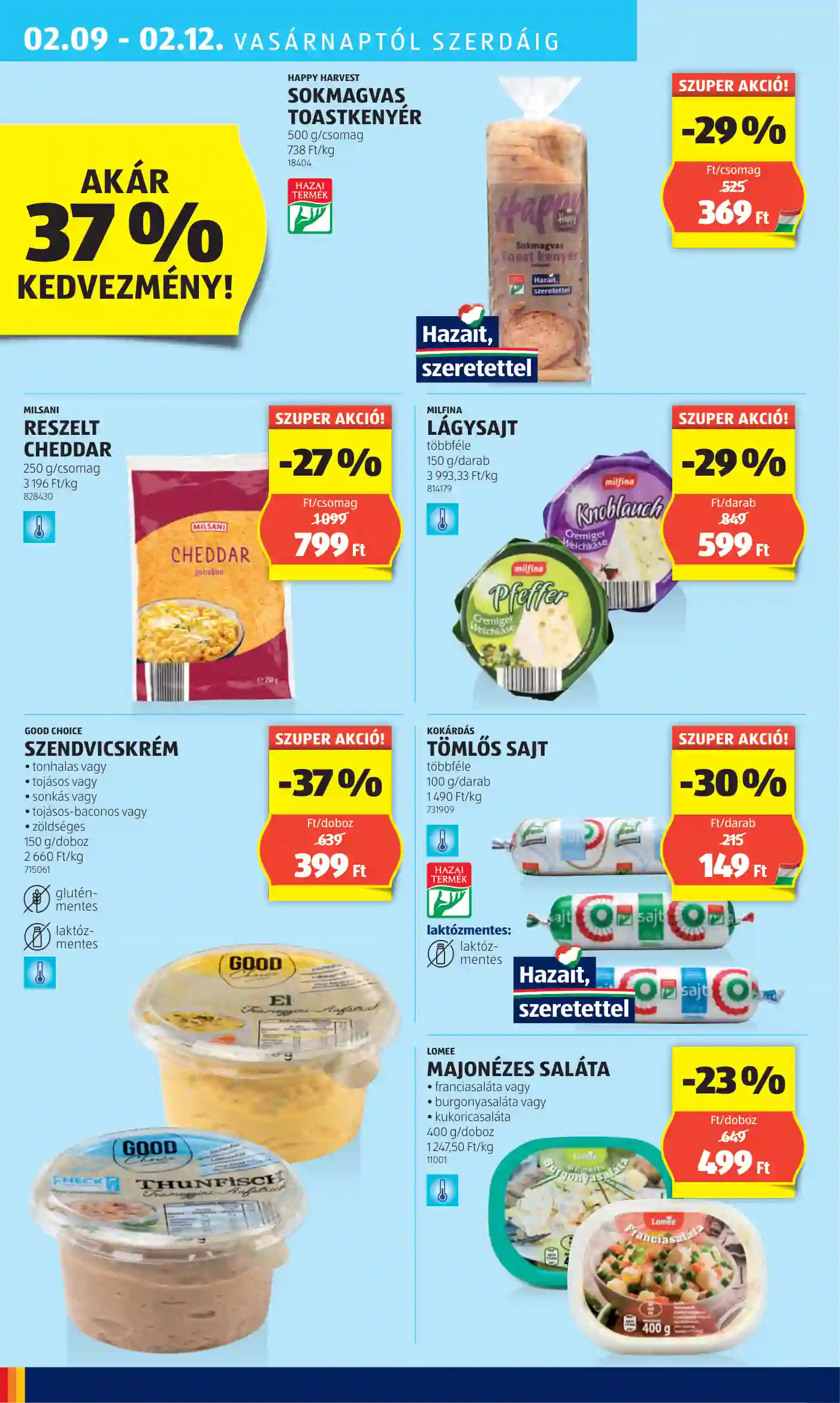 Aldi akciós újság 6. hét (23 oldal)