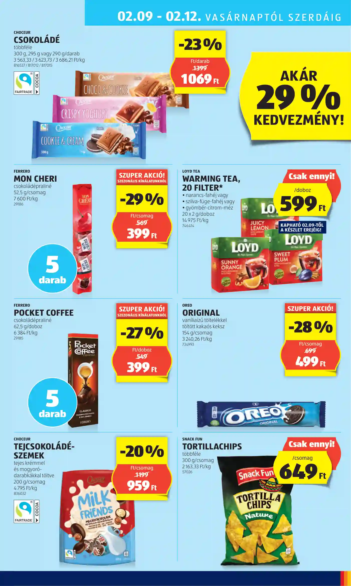 Aldi akciós újság 6. hét (27 oldal)
