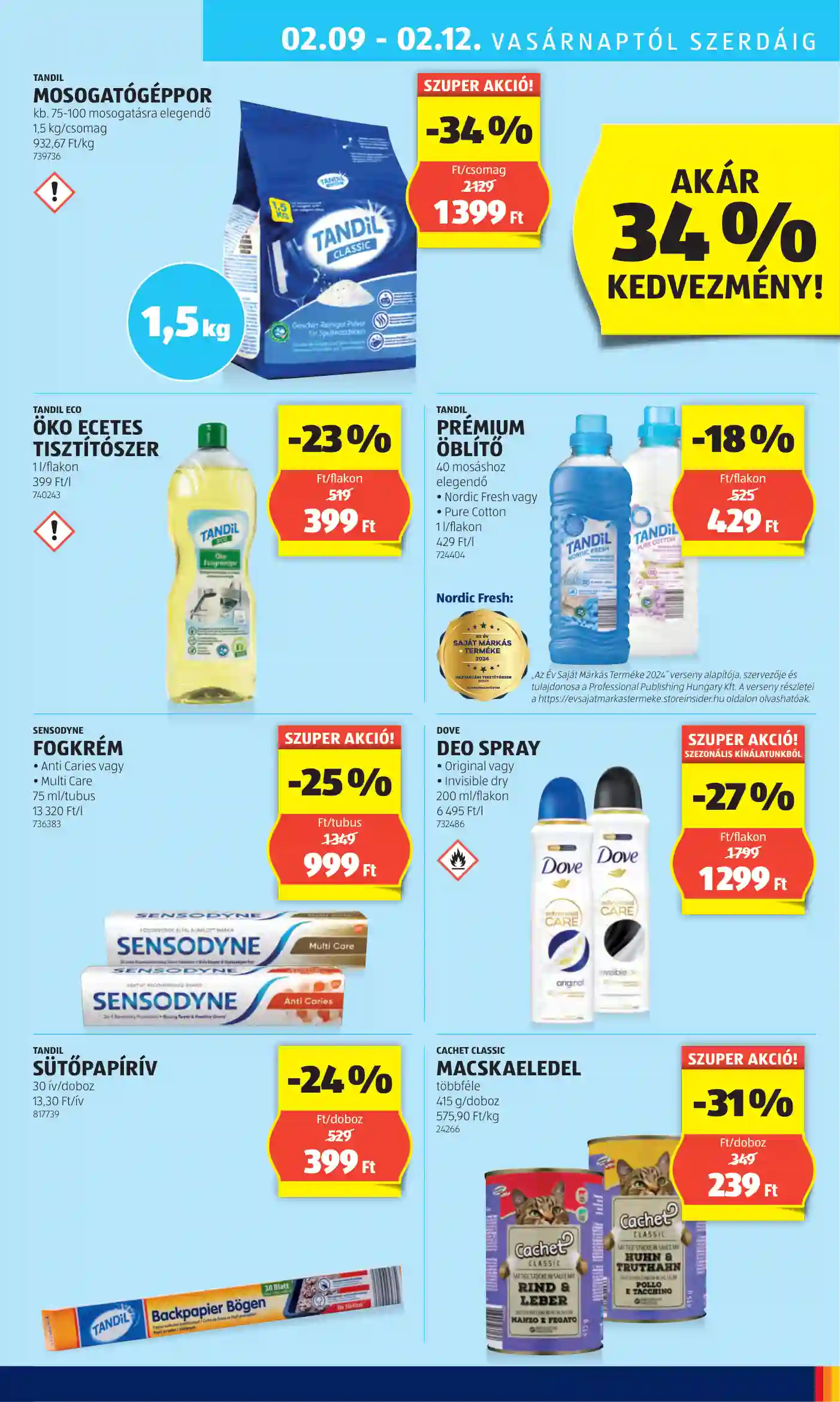 Aldi akciós újság 6. hét (29 oldal)