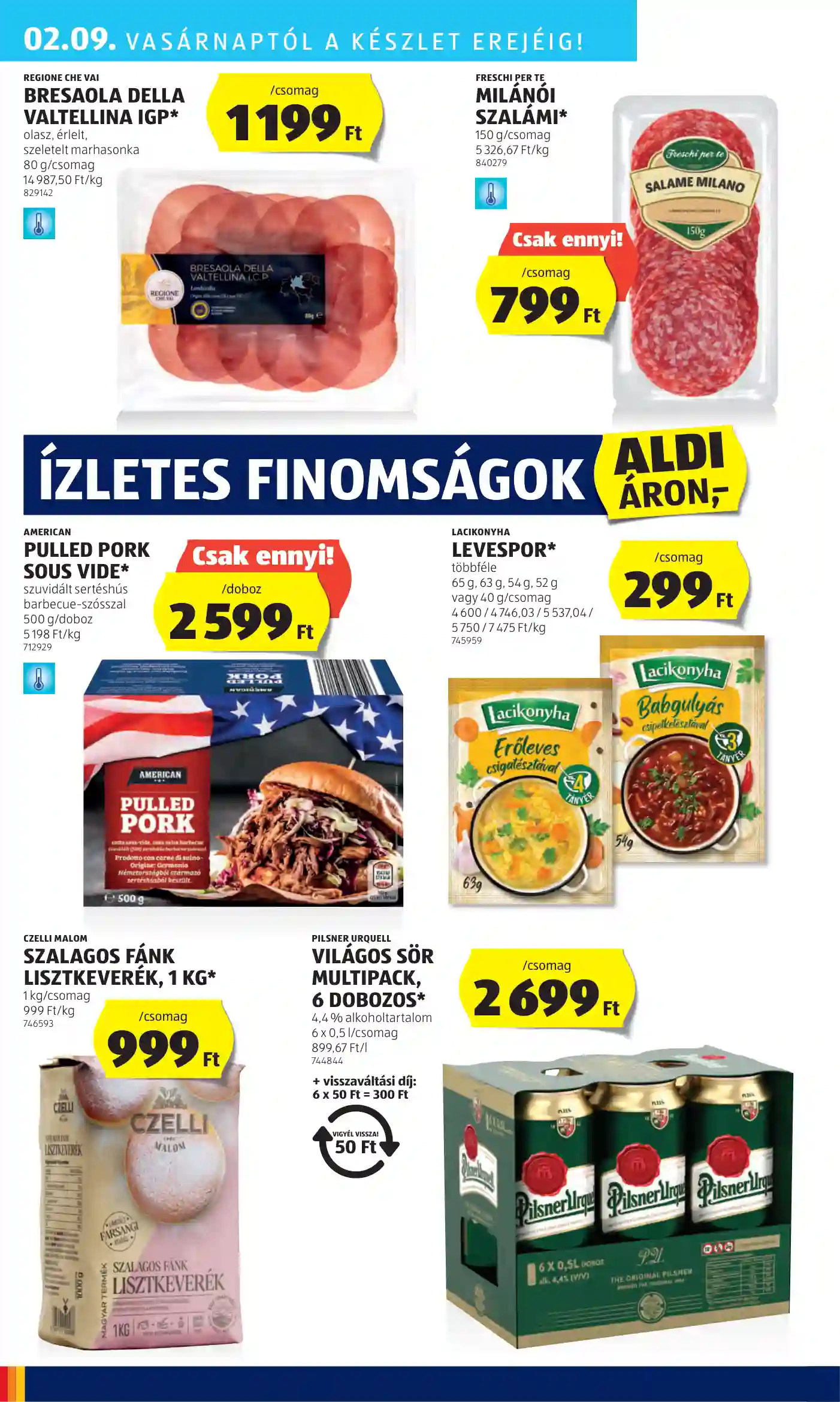Aldi akciós újság 6. hét (32 oldal)
