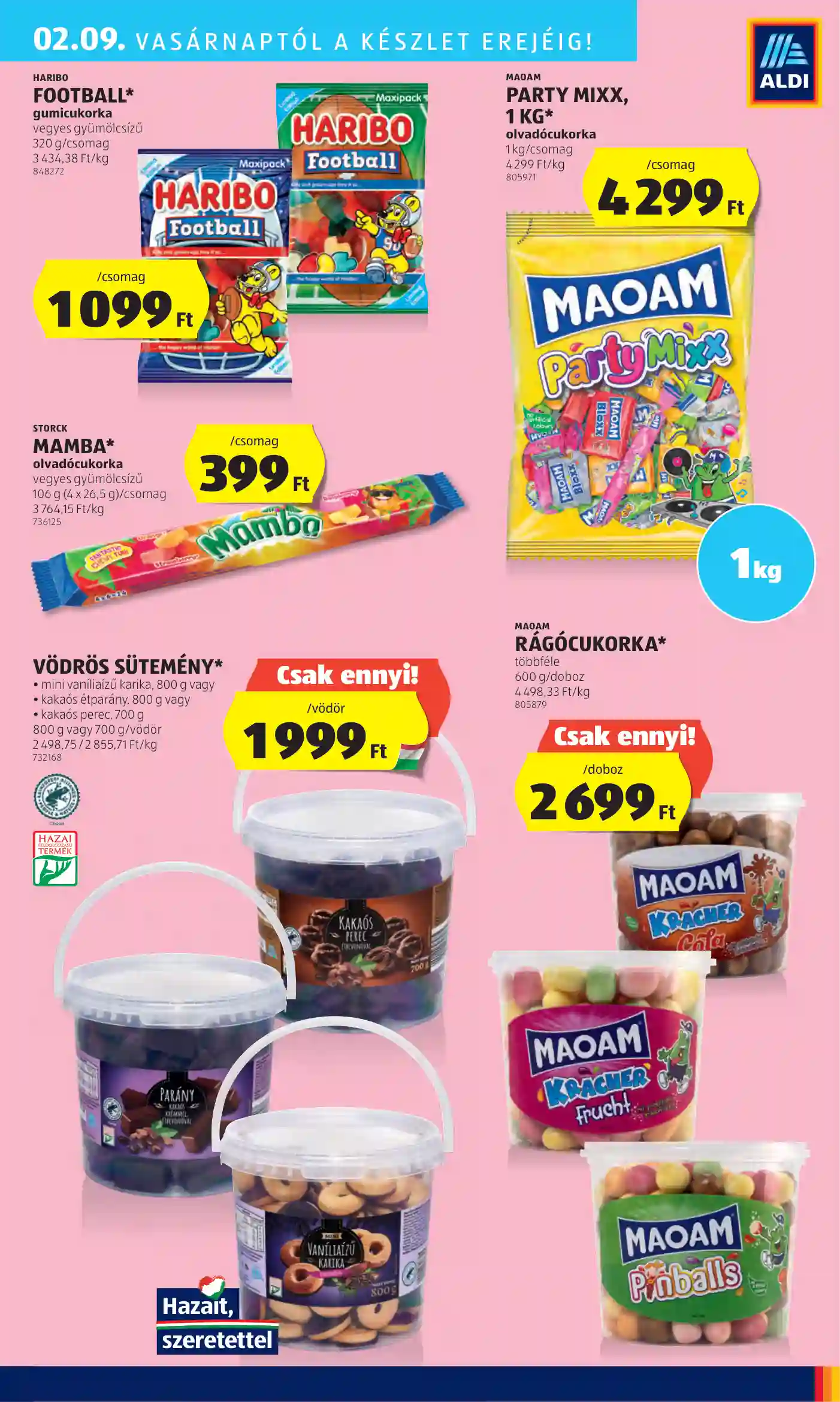 Aldi akciós újság 6. hét (33 oldal)