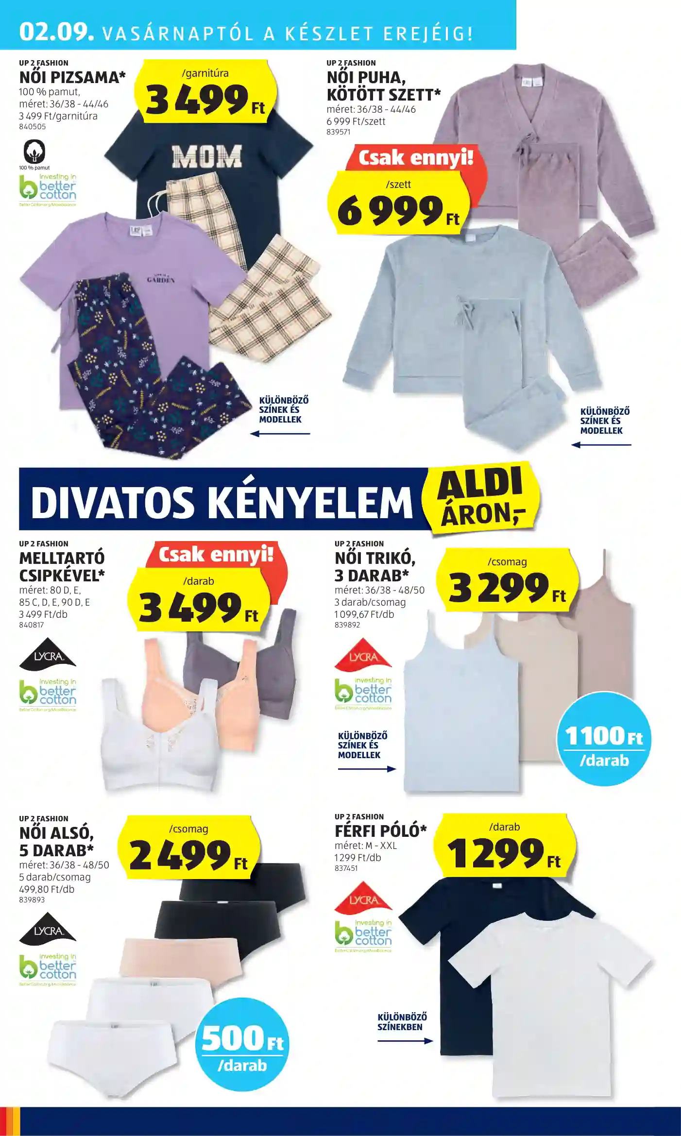 Aldi akciós újság 6. hét (41 oldal)