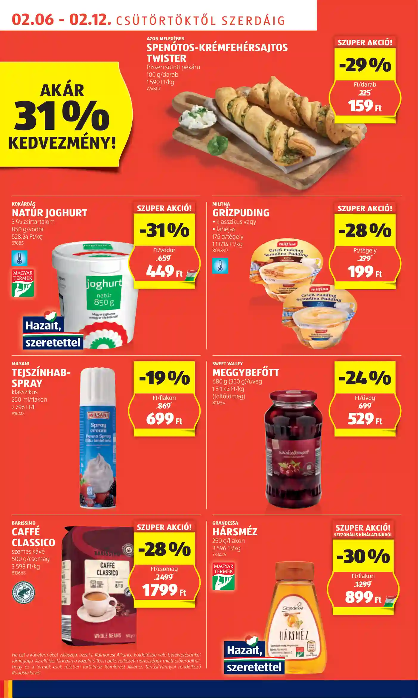 Aldi akciós újság 6. hét (46 oldal)