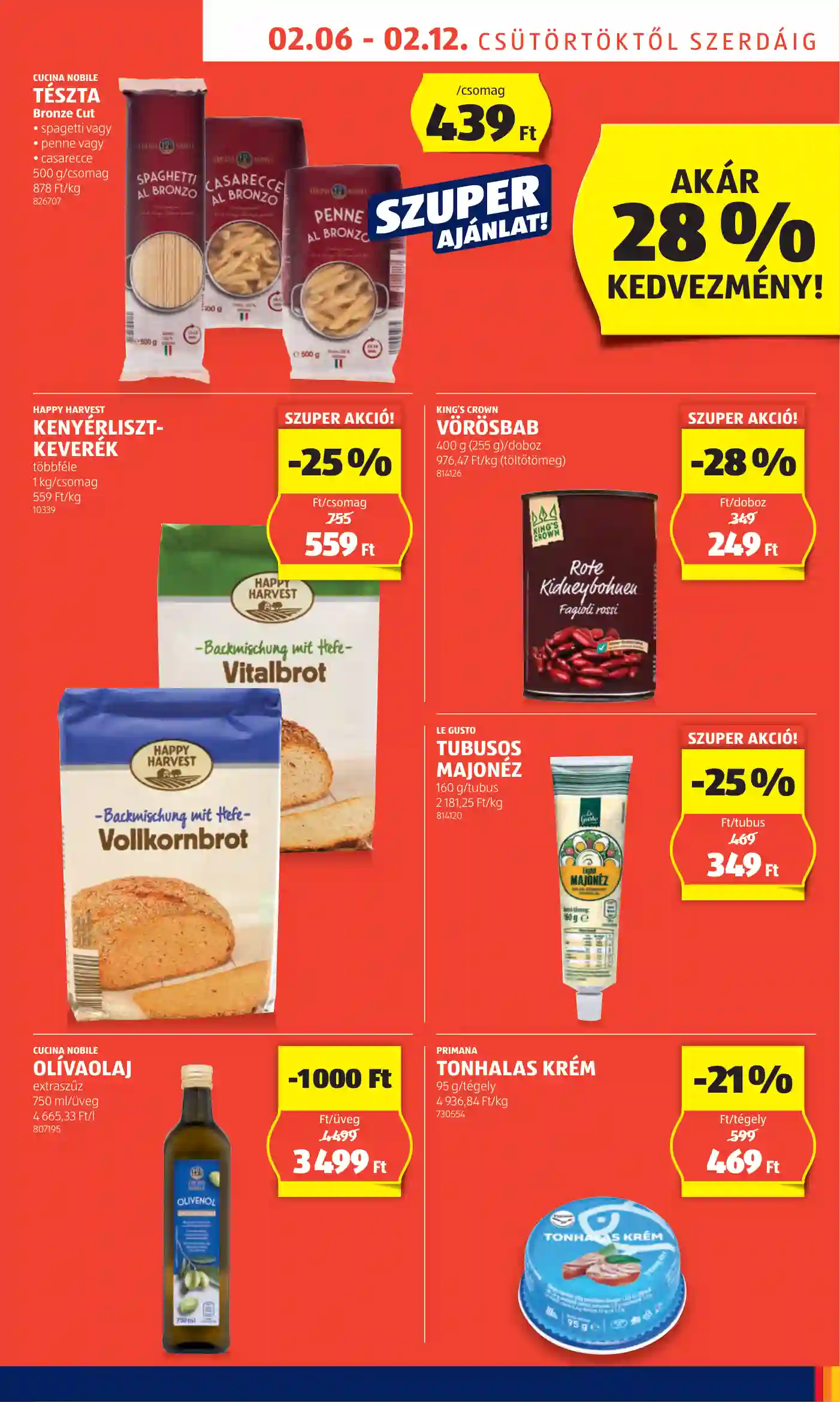 Aldi akciós újság 6. hét (50 oldal)