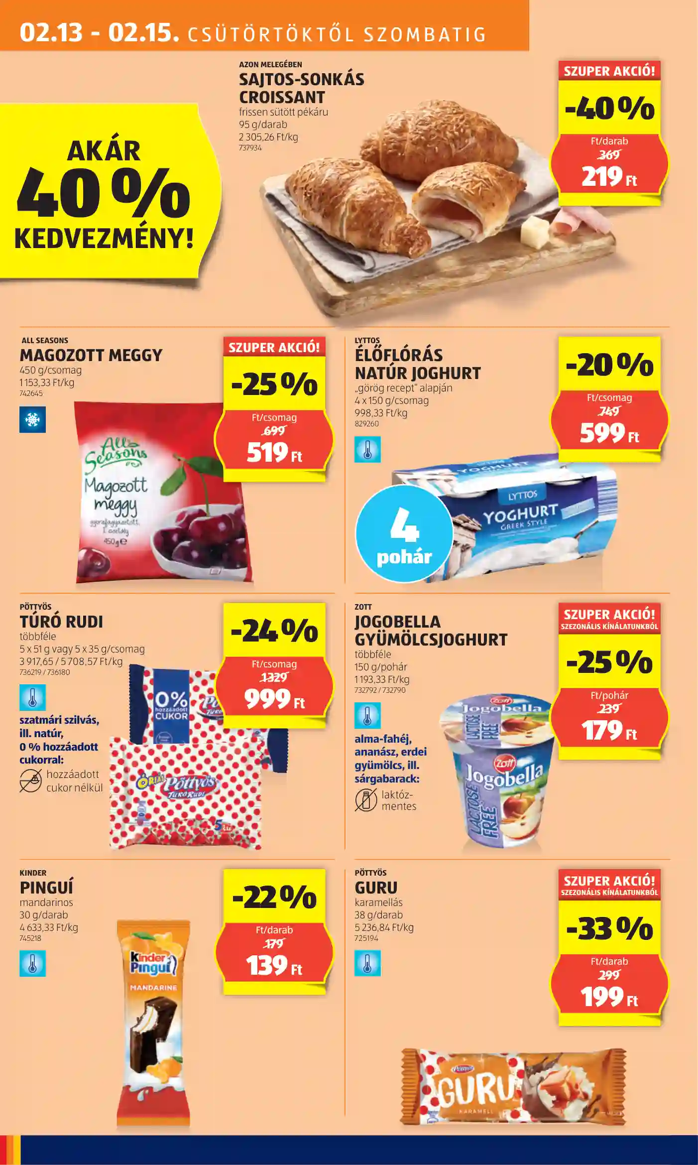 Aldi akciós újság 7. hét (6 oldal)