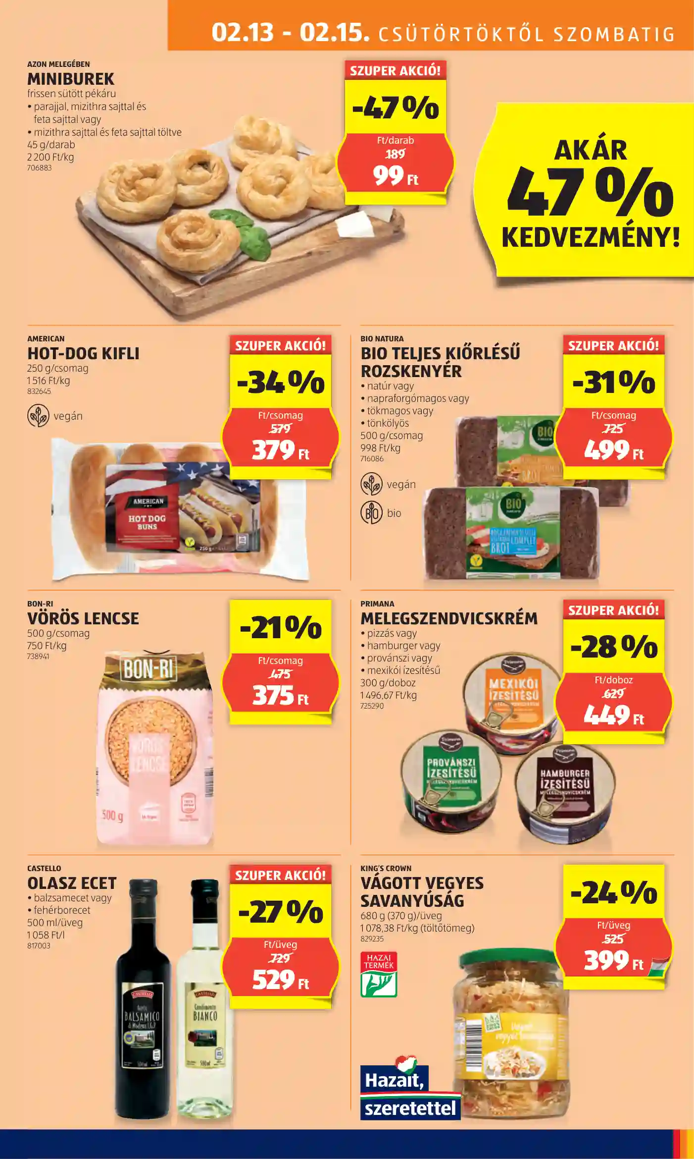 Aldi akciós újság 7. hét (7 oldal)