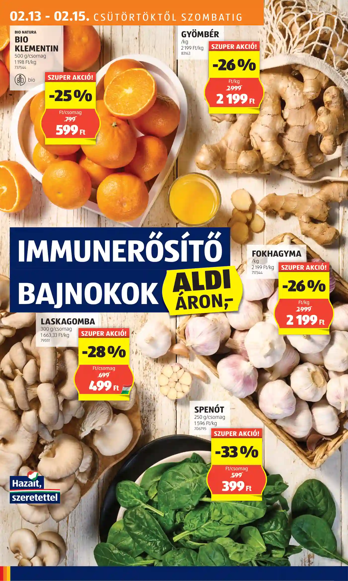 Aldi akciós újság 7. hét (10 oldal)