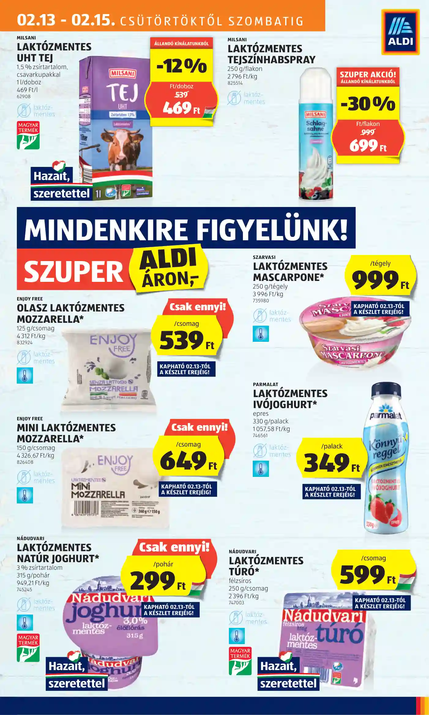 Aldi akciós újság 7. hét (14 oldal)