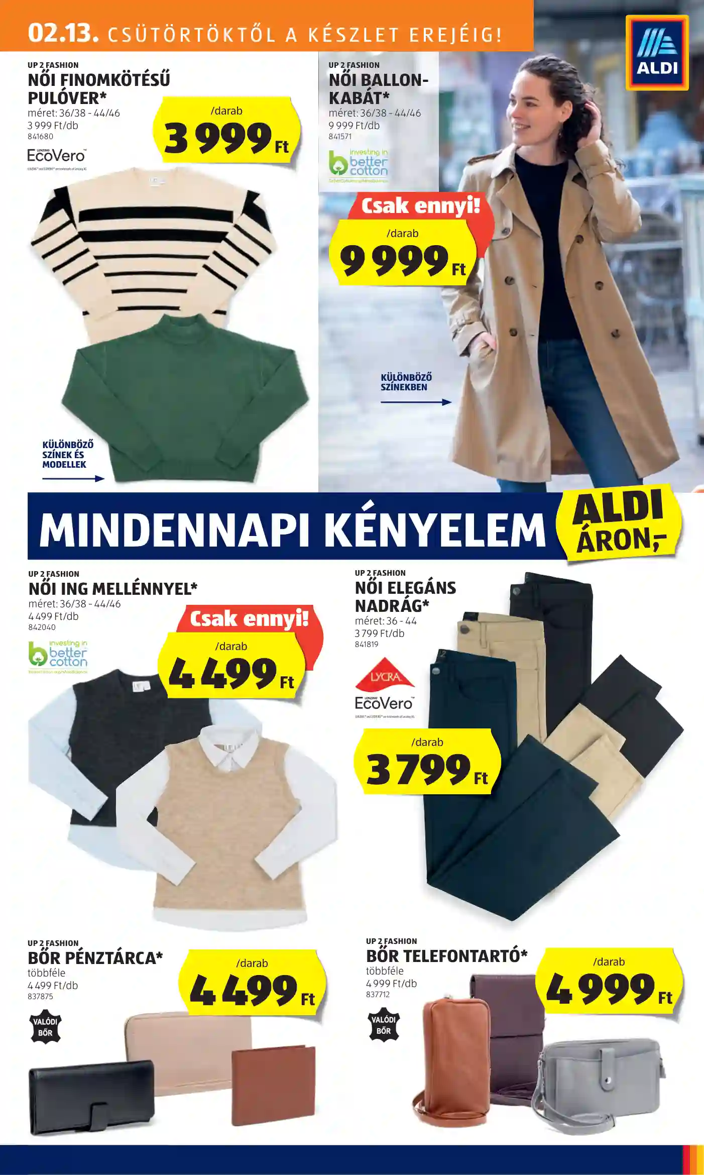 Aldi akciós újság 7. hét (20 oldal)