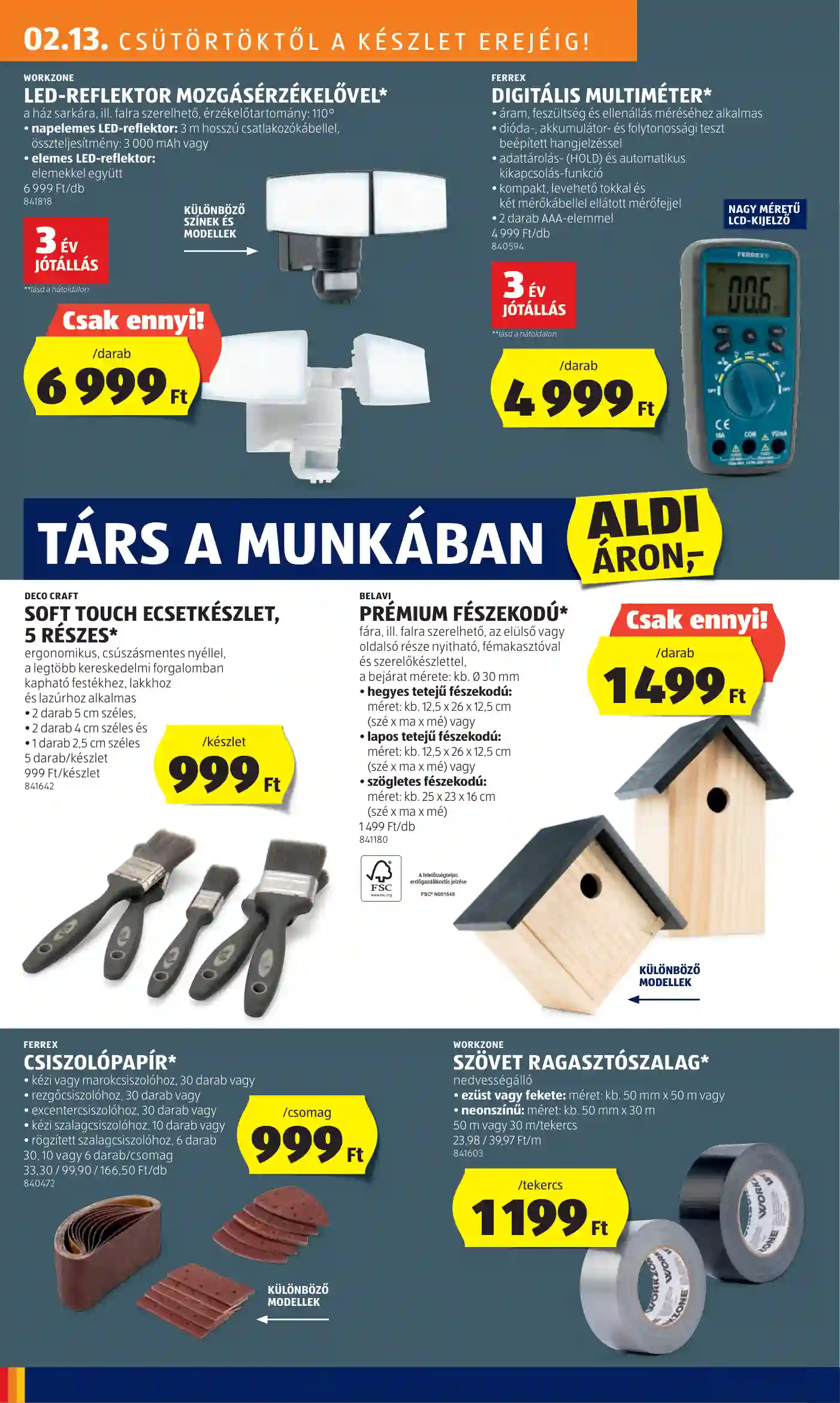 Aldi akciós újság 7. hét (21 oldal)
