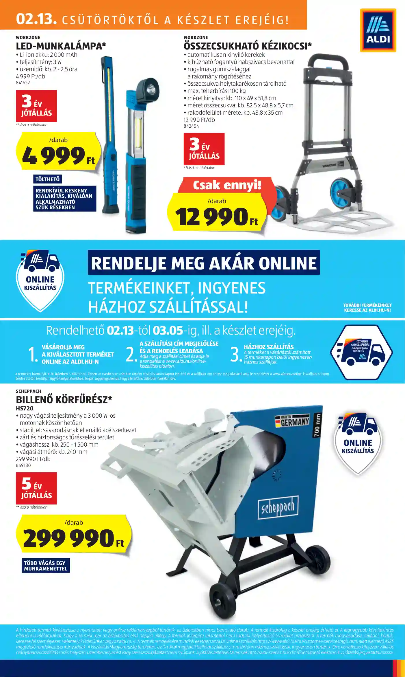 Aldi akciós újság 7. hét (22 oldal)