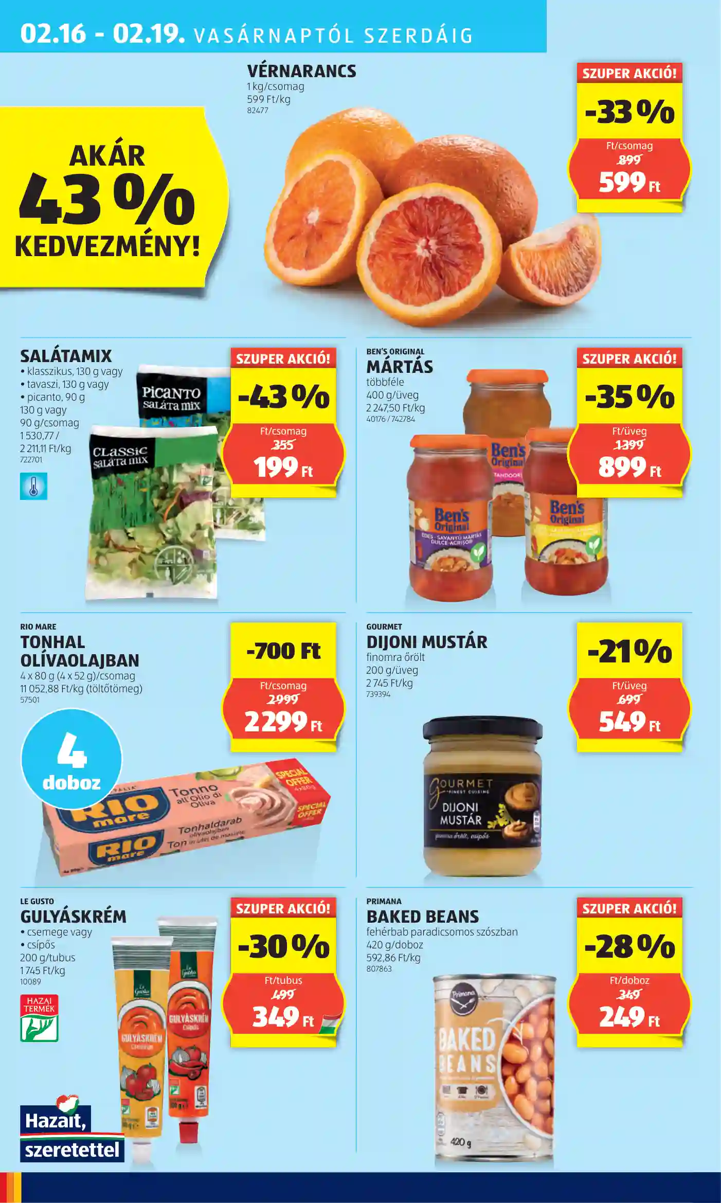 Aldi akciós újság 7. hét (30 oldal)
